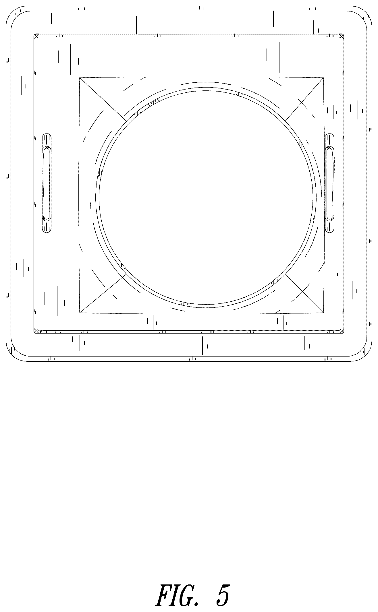 Patent USD1124303 Figure 4 – Trim seal