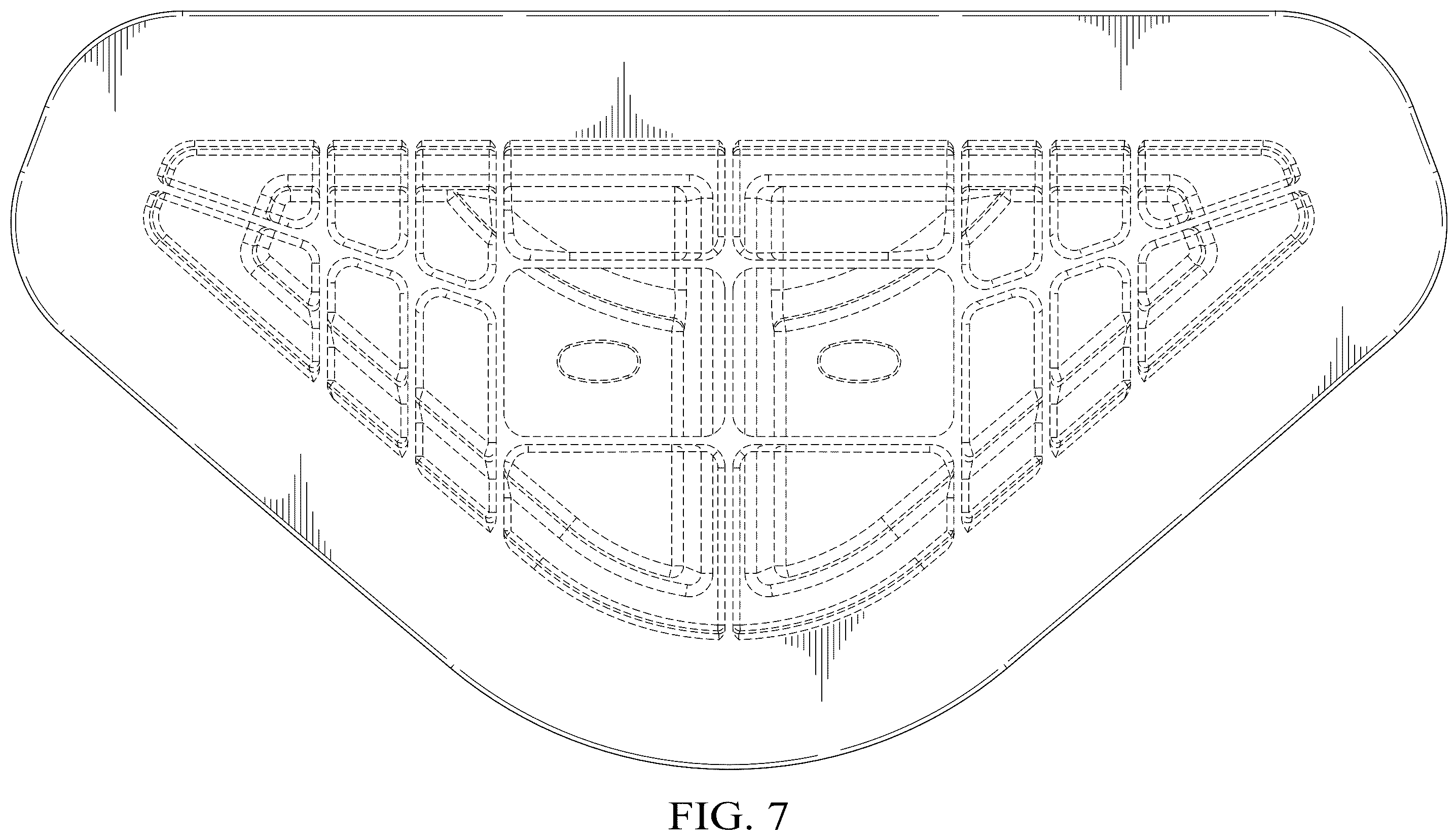 Patent USD1124304 Figure 7 – Riser for outdoor condenser