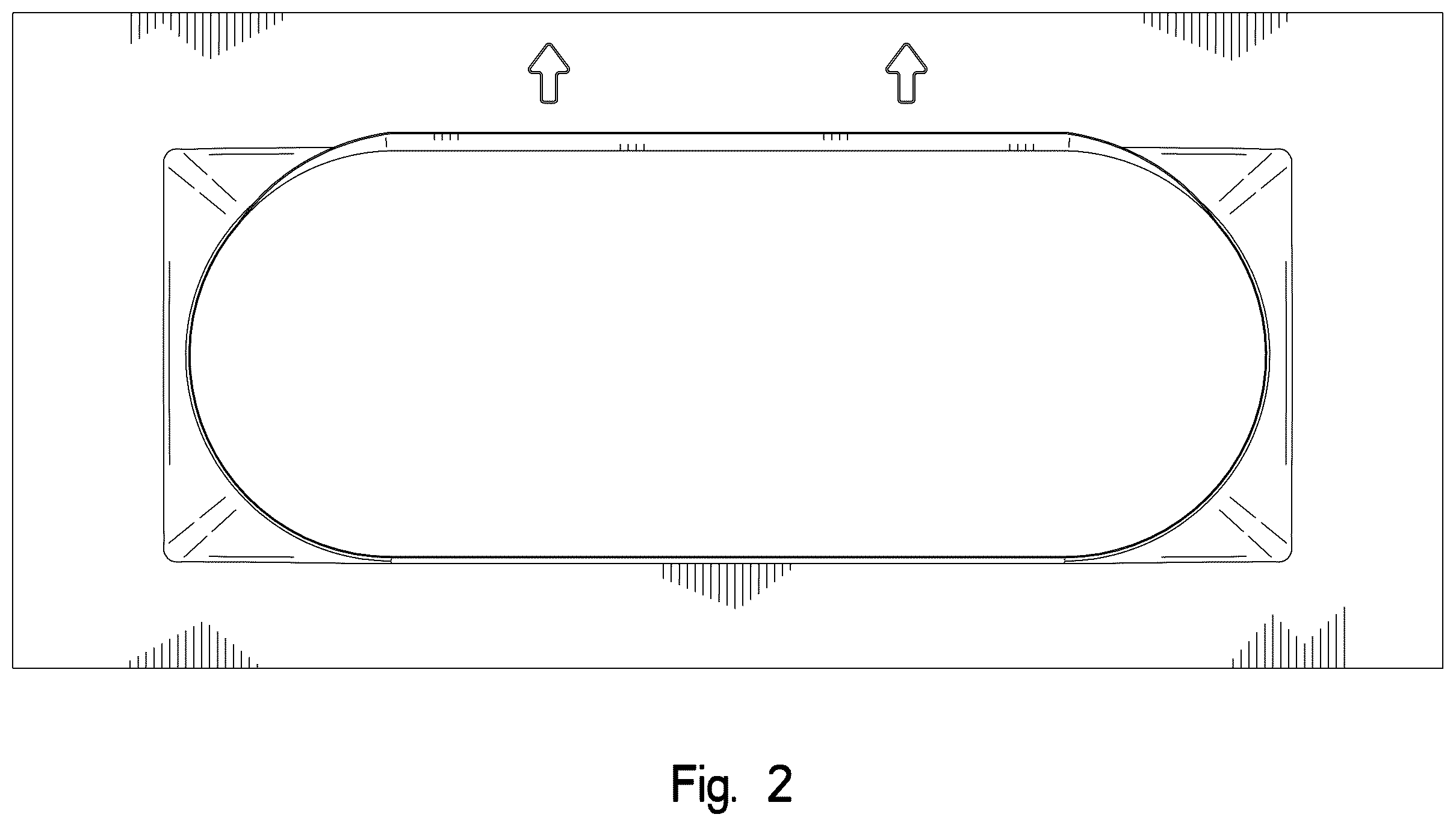 Patent USD1124306 Figure 2 – Vent for tile roof
