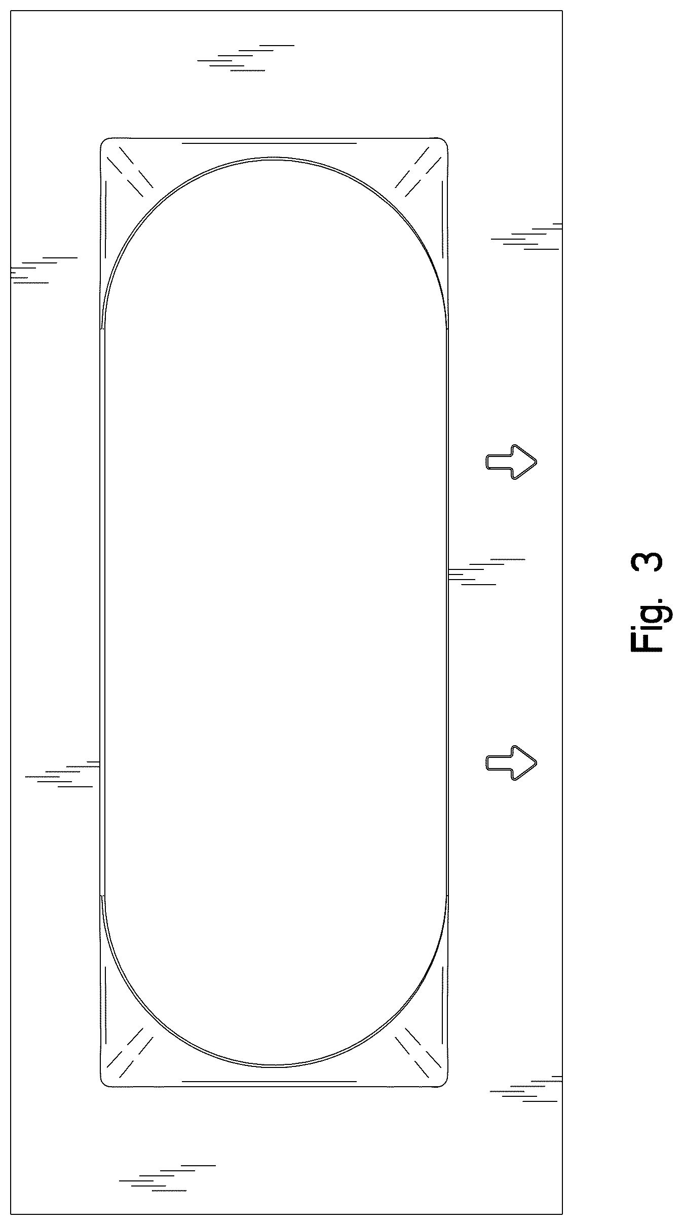 Patent USD1124306 Figure 3 – Vent for tile roof