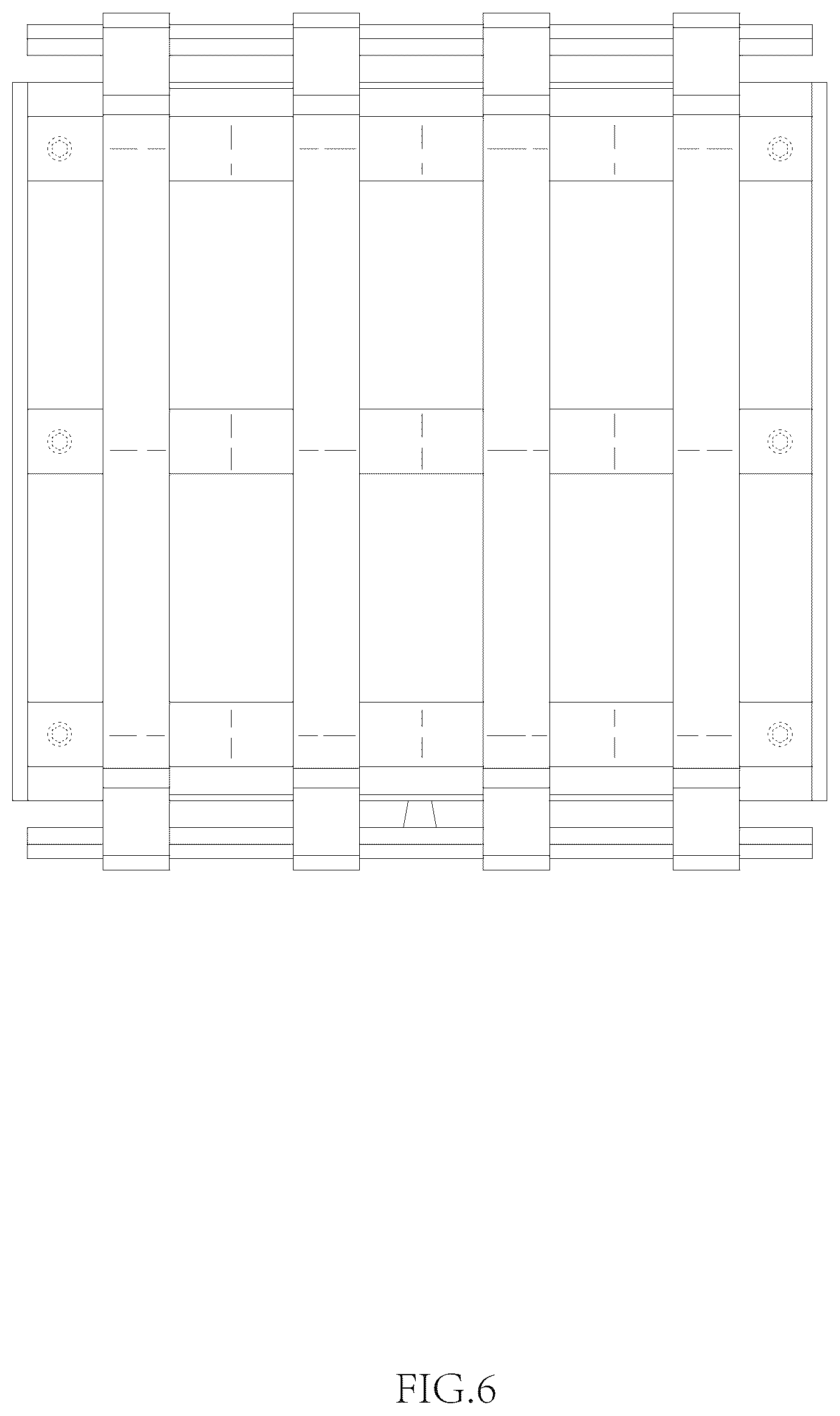 Patent USD1124308 Figure 6 – Modular wood burning stand and tray assembly