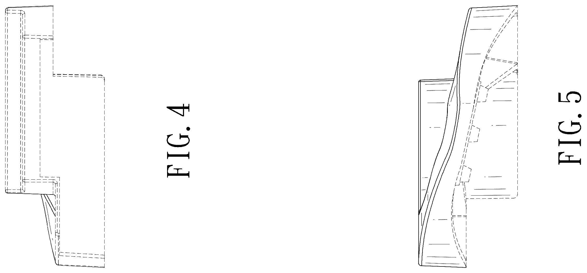 Patent USD1124309 Figure 3 – Ceiling fan blade bracket