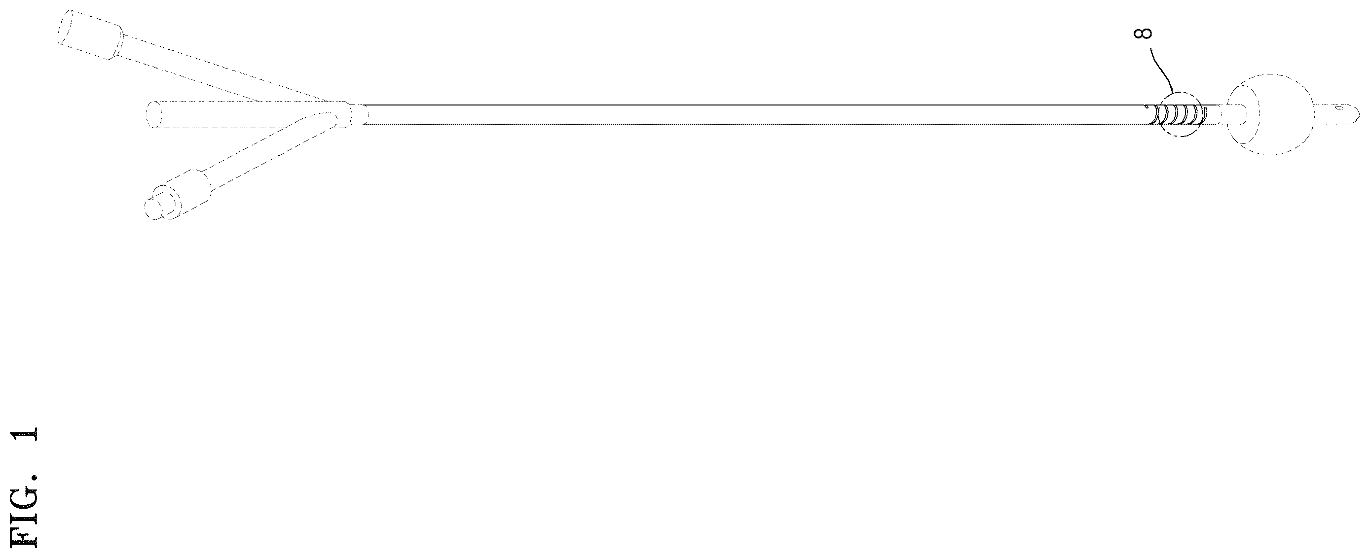 Patent USD1124312 Figure 1 – Catheter