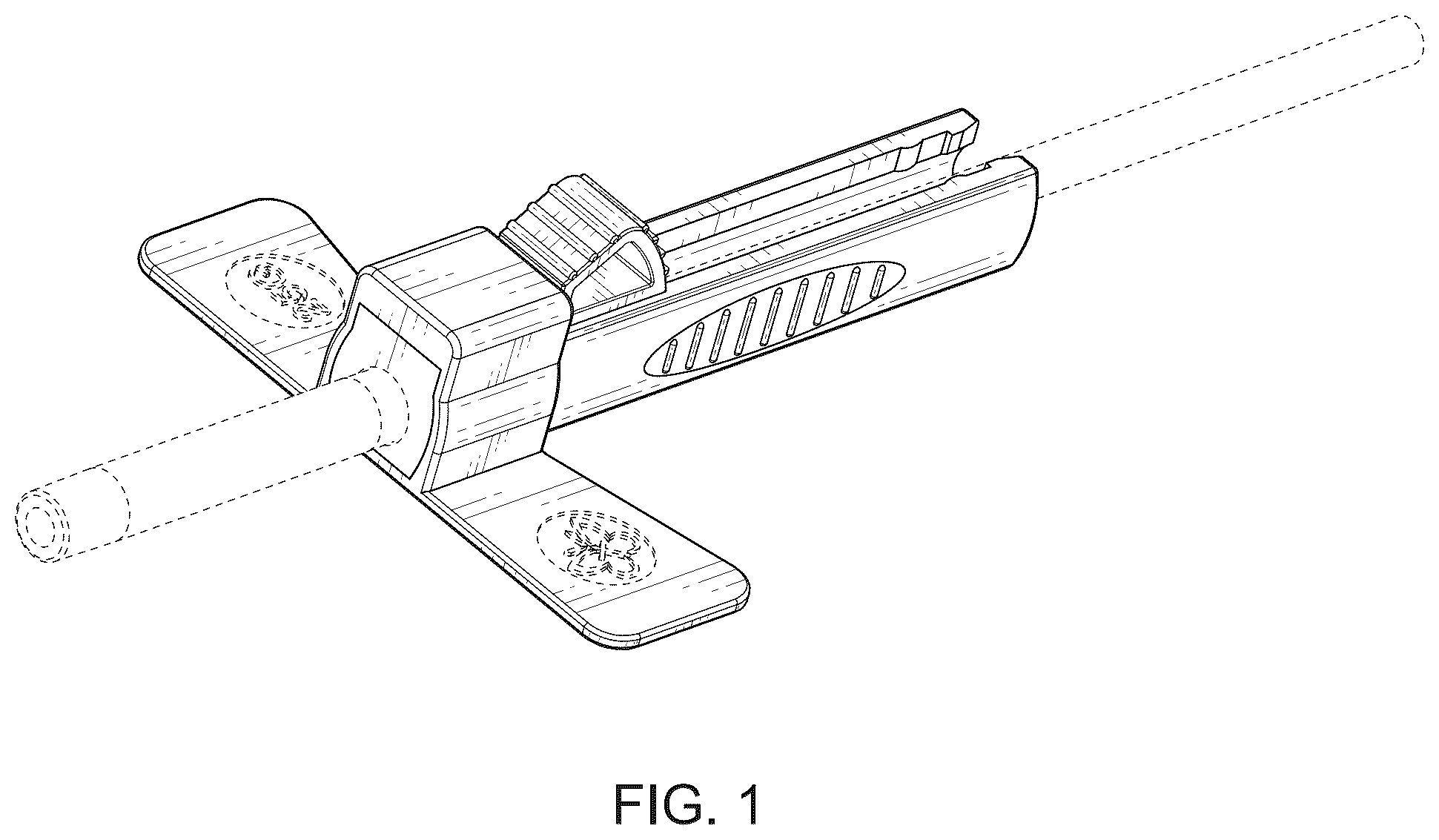 Patent USD1124314 Figure 1 – Blood collection device