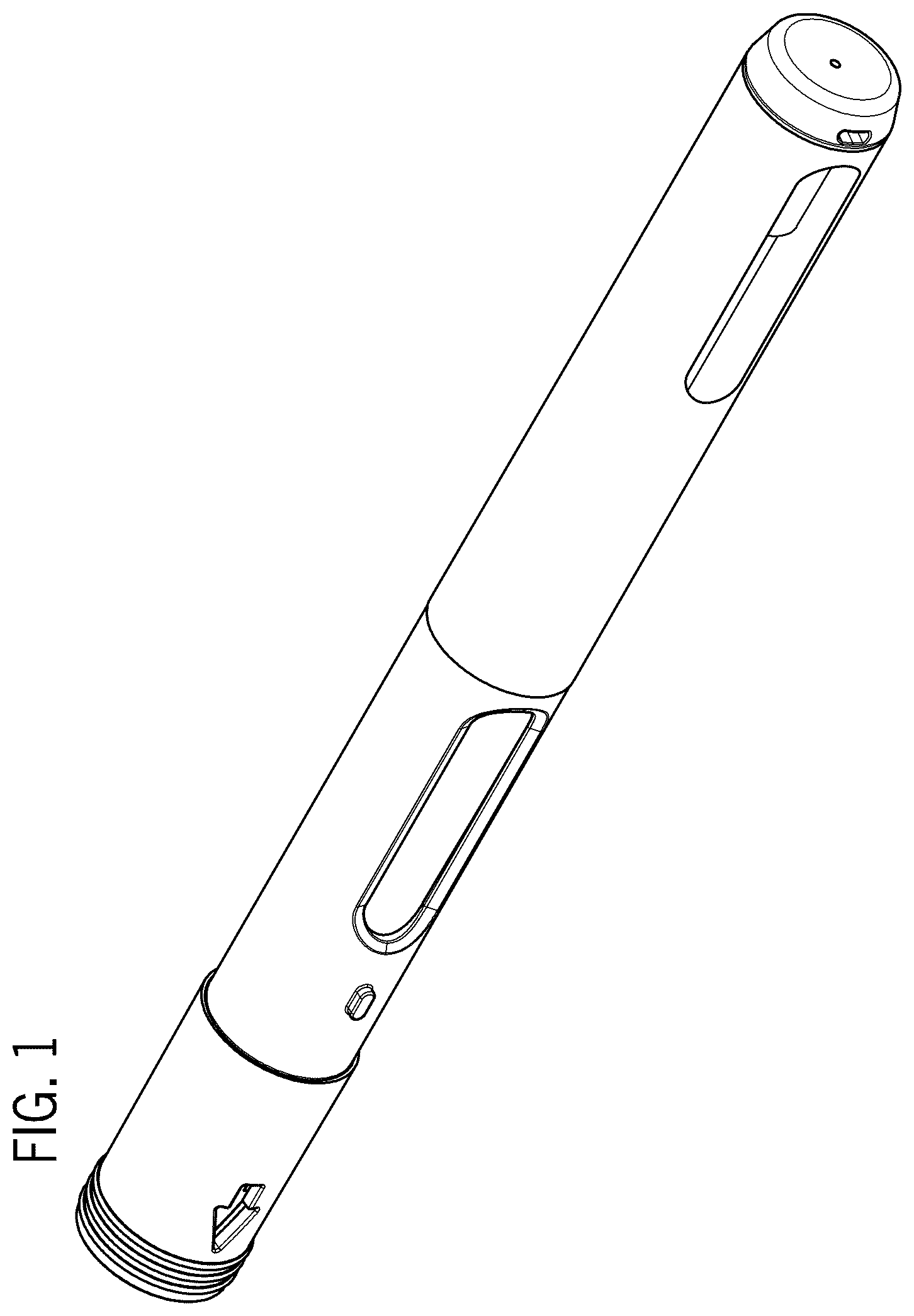 Patent USD1124317 Figure 1 – Medicine injector