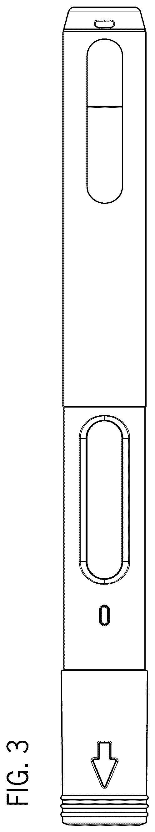 Patent USD1124317 Figure 3 – Medicine injector