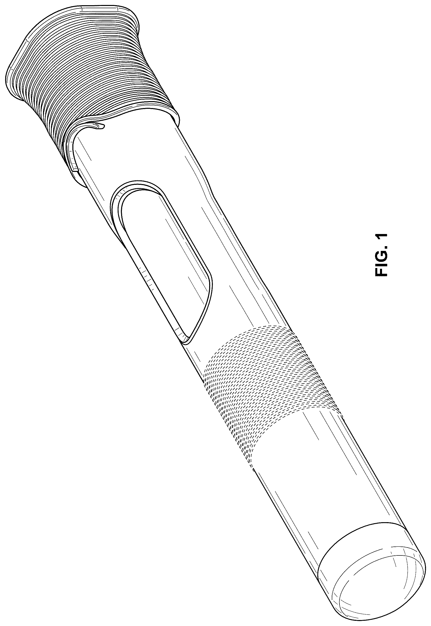Patent USD1124318 Figure 1 – Handheld drug delivery device
