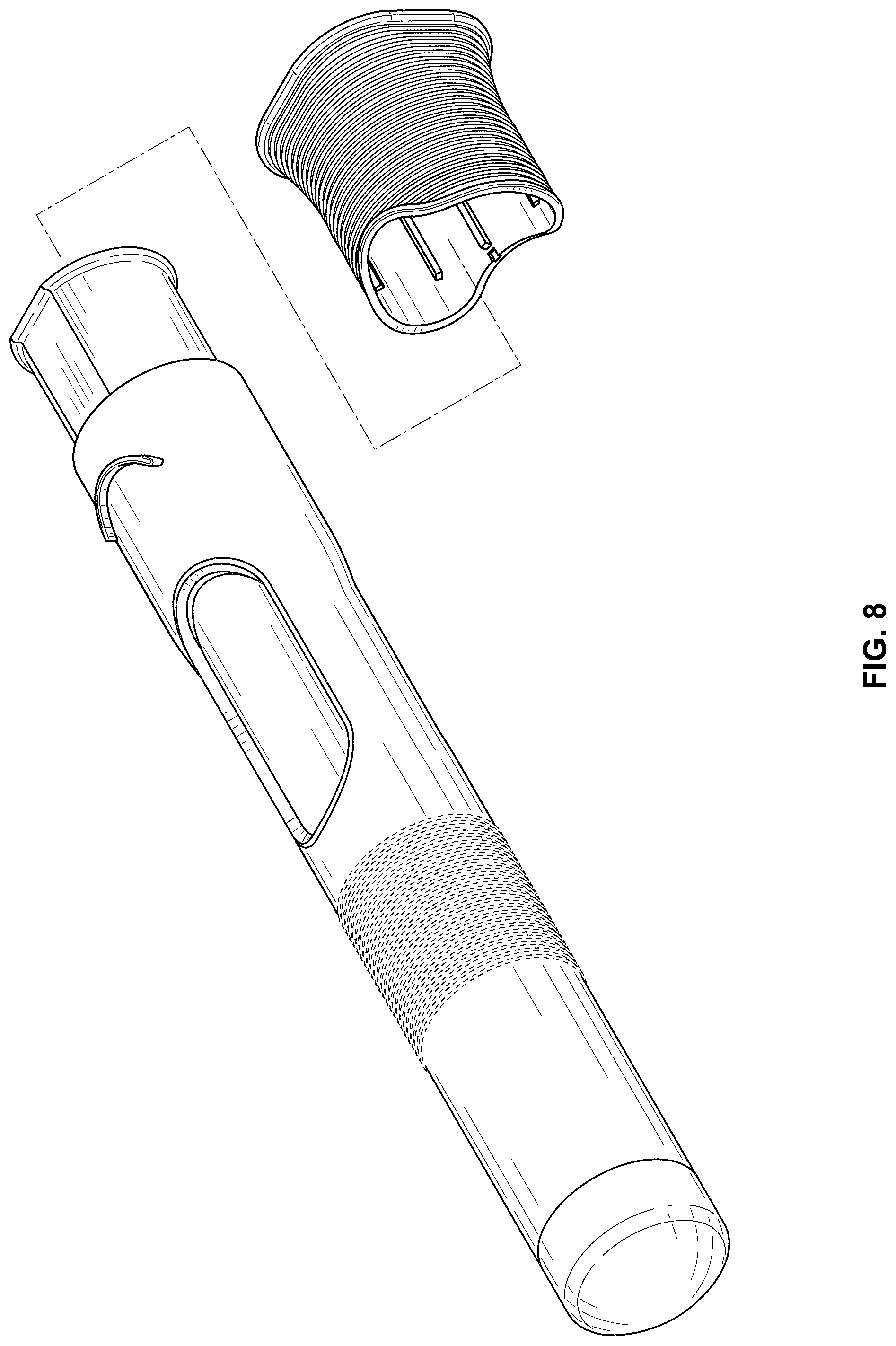Patent USD1124318 Figure 5 – Handheld drug delivery device