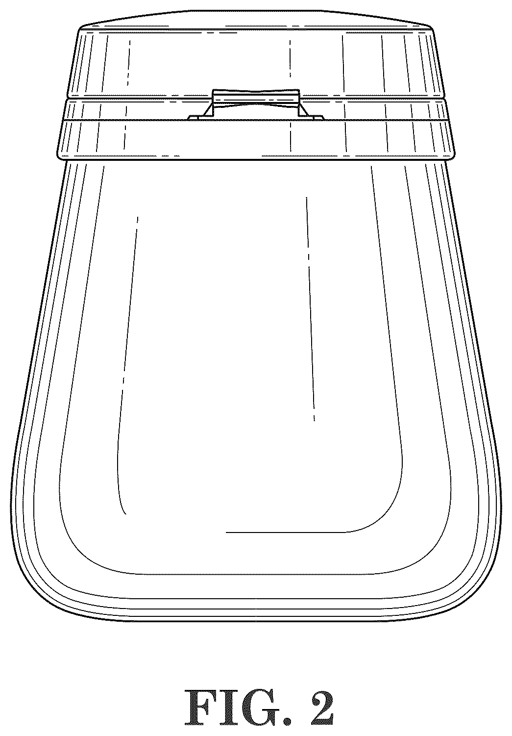 Patent USD1124319 Figure 2 – Anal irrigation container