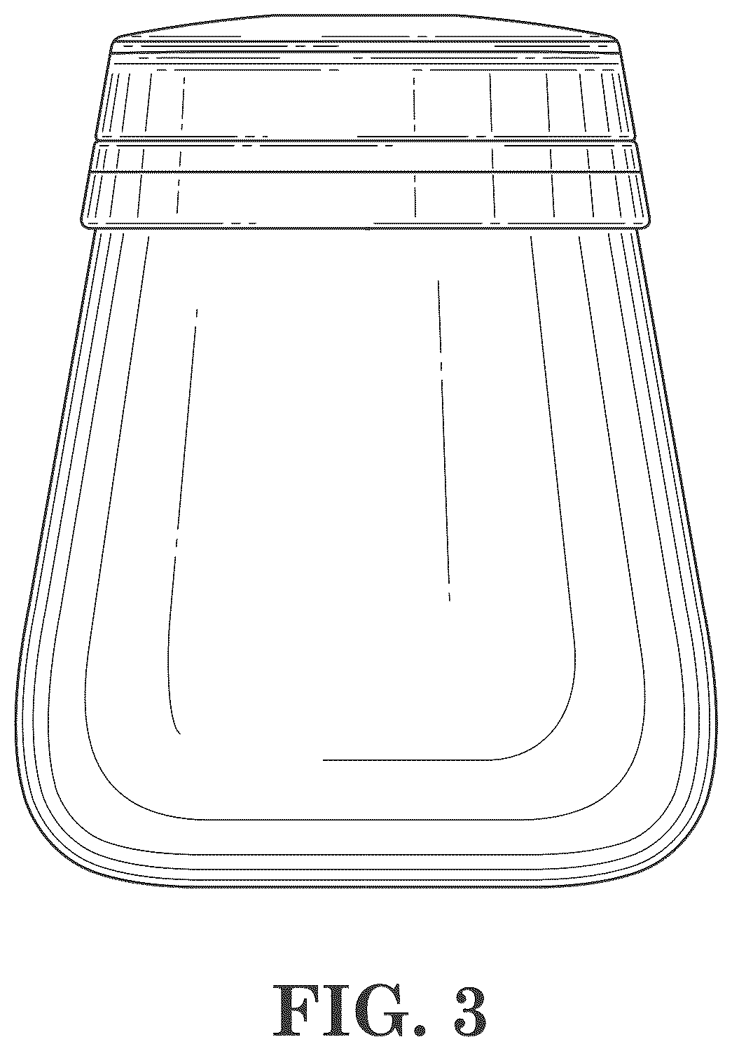 Patent USD1124319 Figure 3 – Anal irrigation container