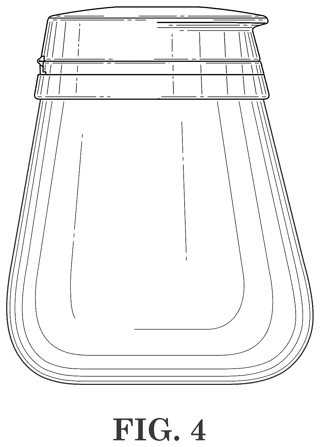 Patent USD1124319 Figure 4 – Anal irrigation container