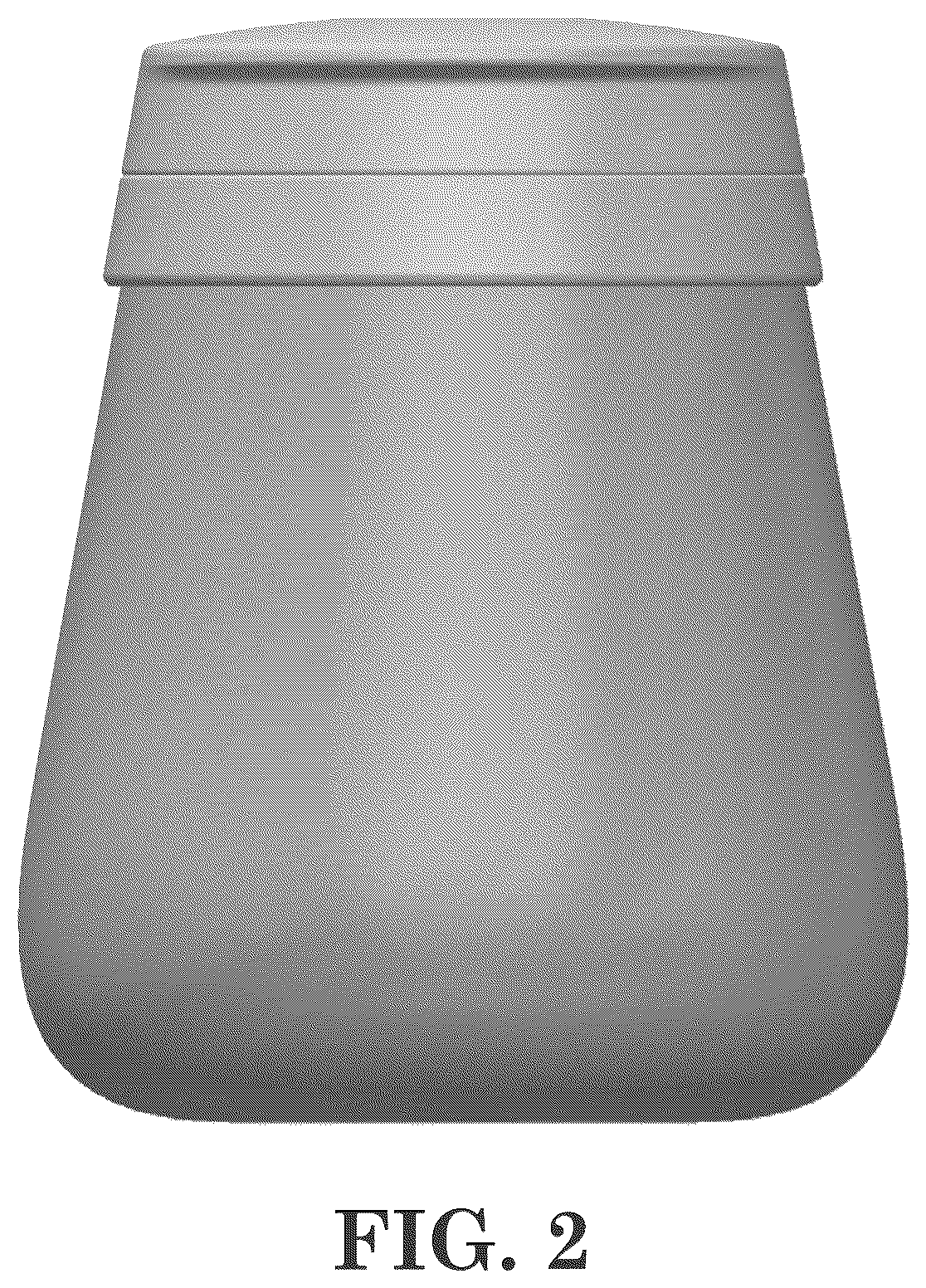 Patent USD1124320 Figure 2 – Anal irrigation container