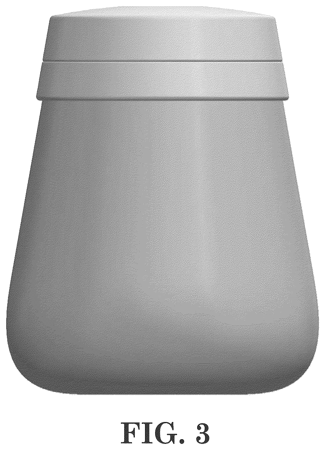 Patent USD1124320 Figure 3 – Anal irrigation container