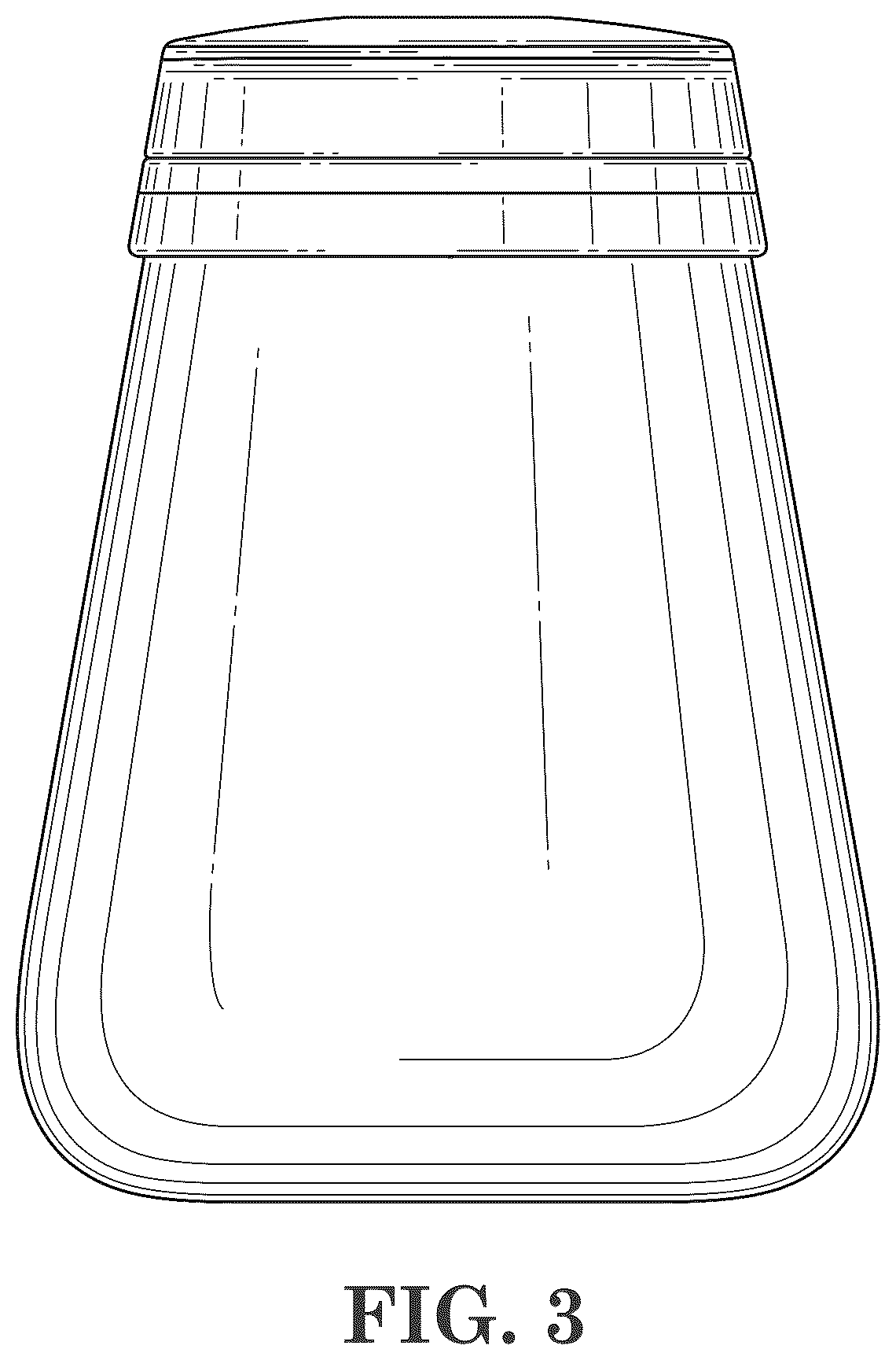 Patent USD1124321 Figure 3 – Anal irrigation container