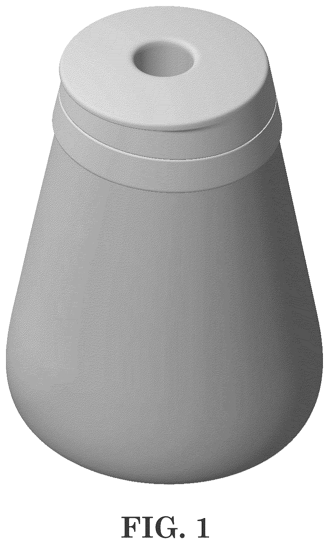 Patent USD1124322 Figure 1 – Anal irrigation container