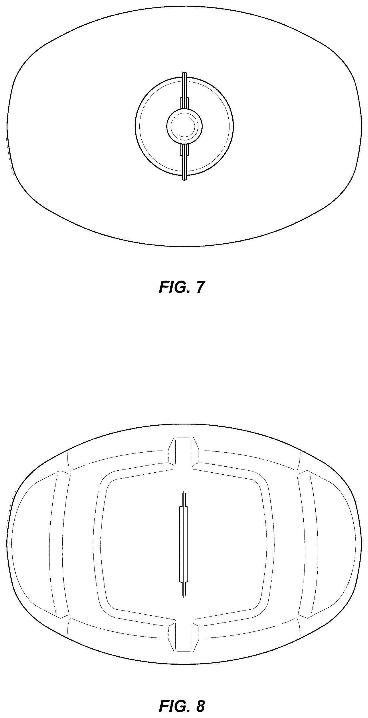 Patent USD1124323 Figure 7 – Medical solution container