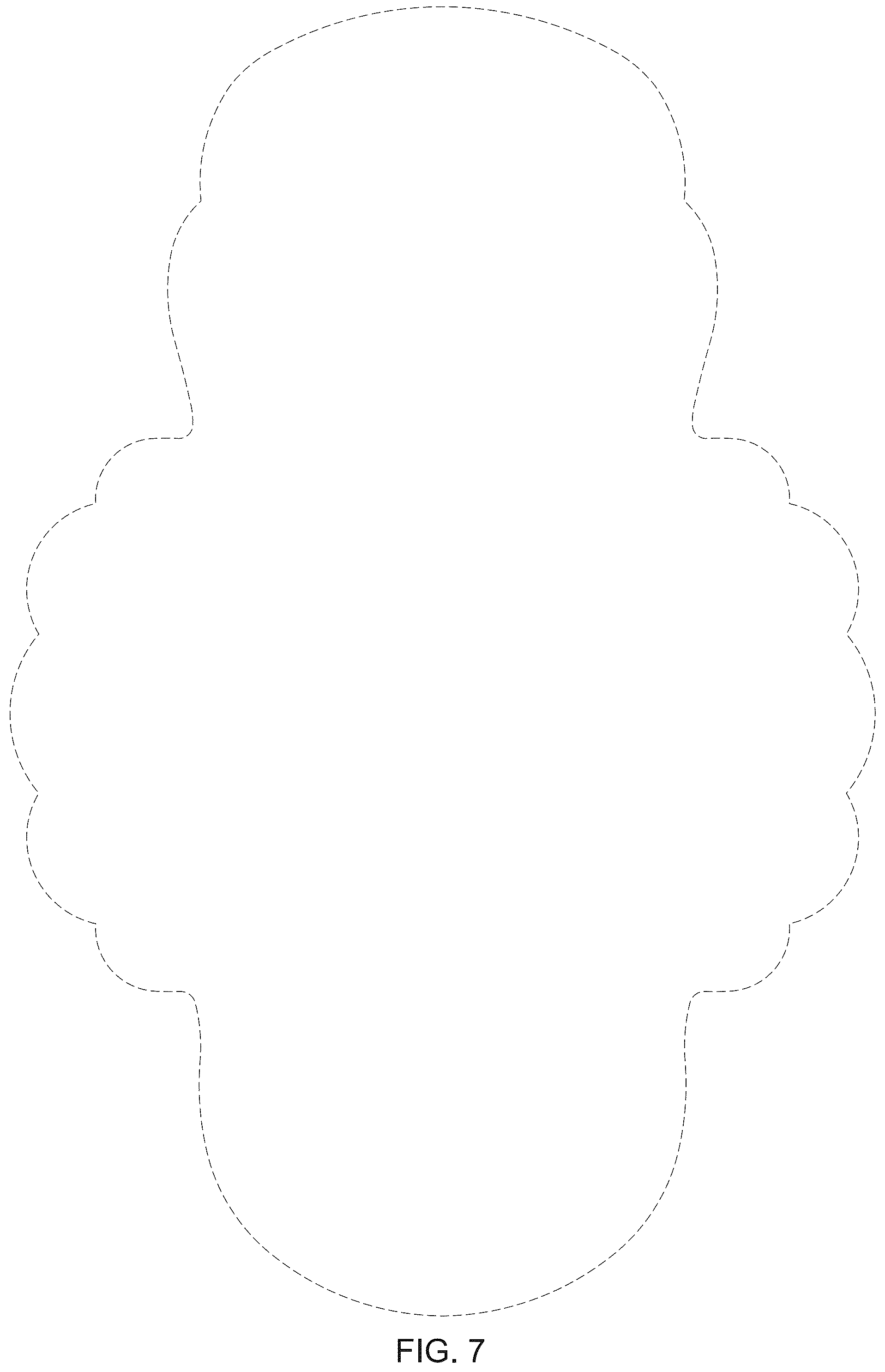 Patent USD1124326 Figure 4 – Sanitary napkin