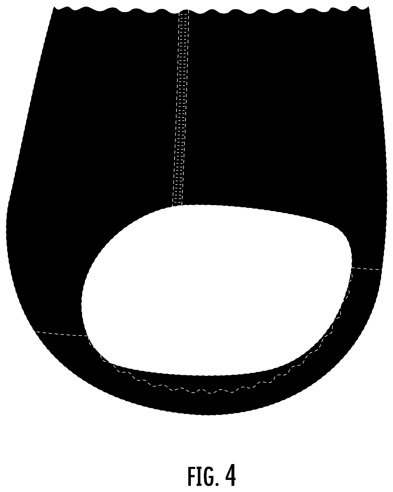 Patent USD1124327 Figure 4 – Absorbent article