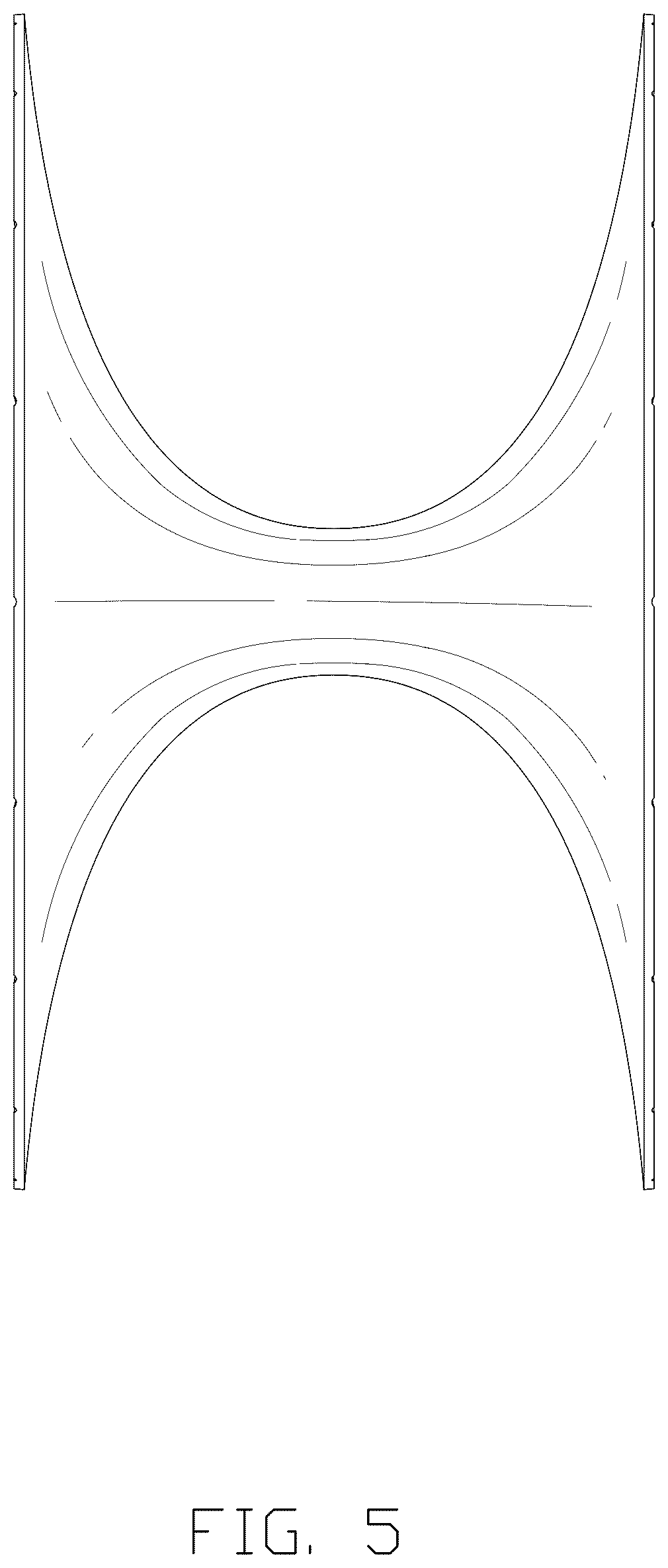 Patent USD1124329 Figure 5 – Flow-directed component for medical device