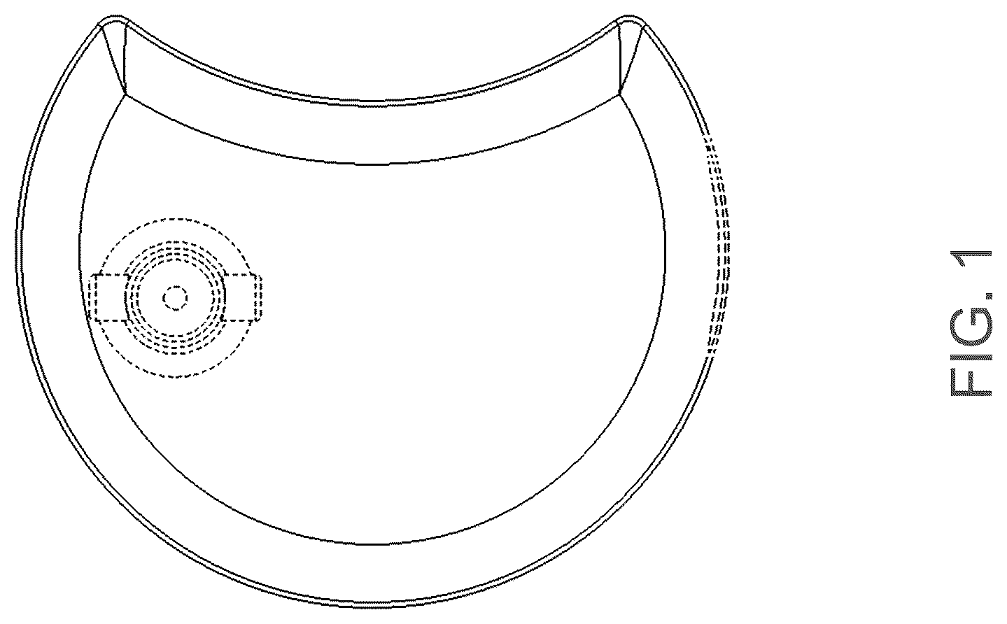 Patent USD1124330 Figure 1 – Processing module for coupling with a mouthpiece