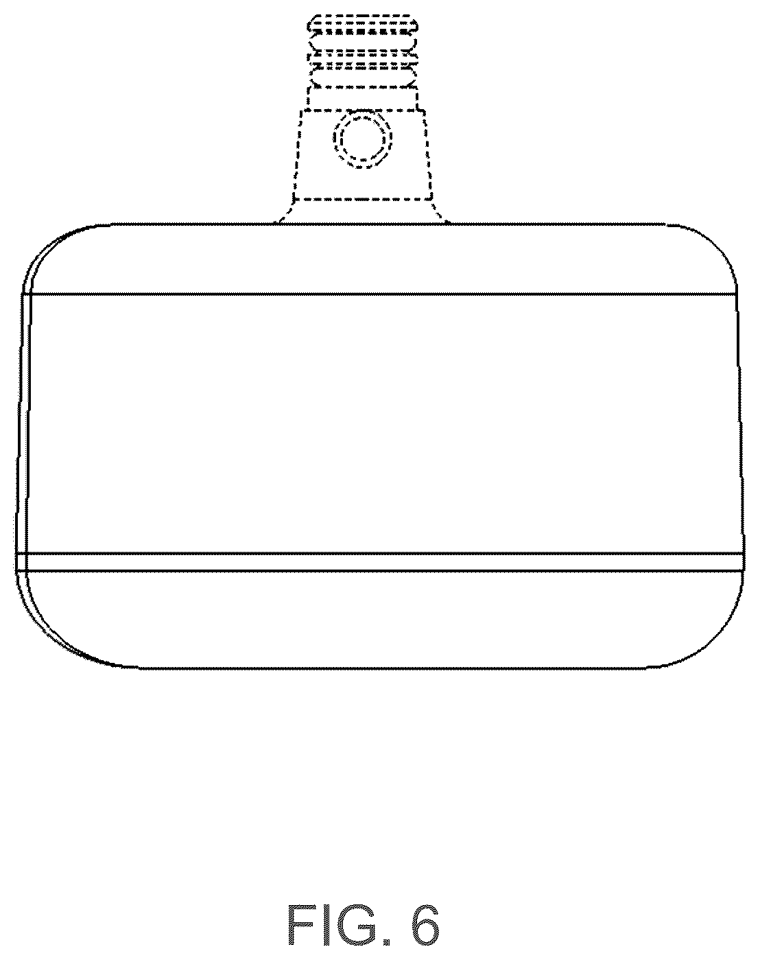 Patent USD1124330 Figure 6 – Processing module for coupling with a mouthpiece