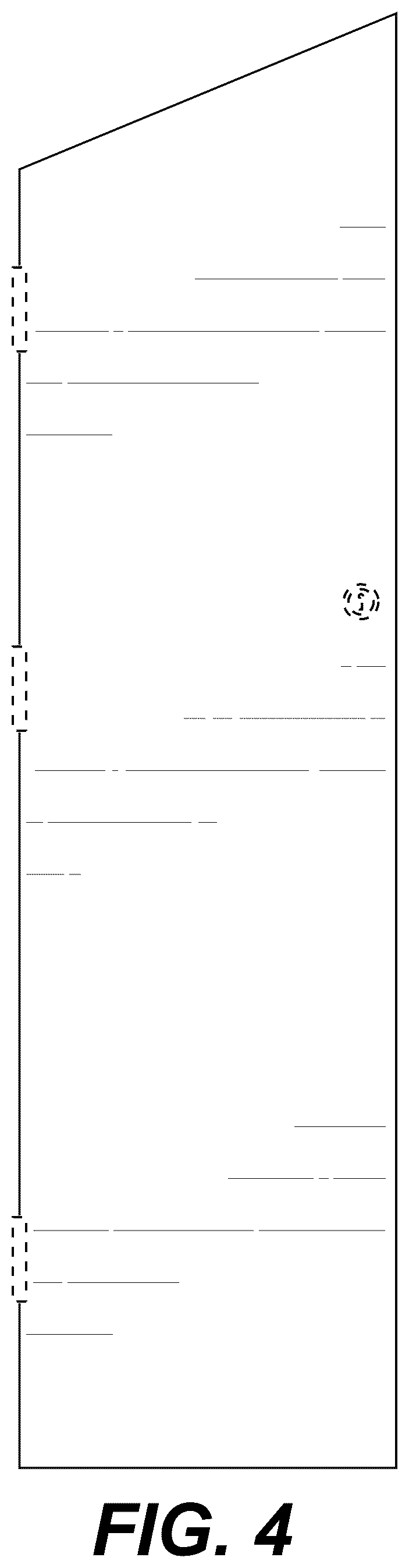 Patent USD1124331 Figure 4 – Medical waste collection container