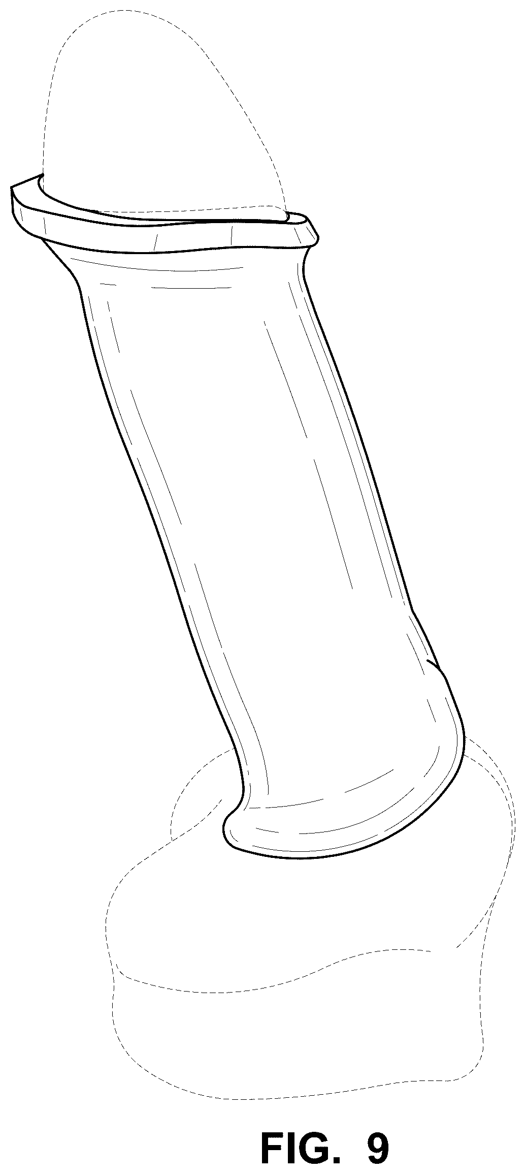 Patent USD1124335 Figure 6 – Penis sleeve