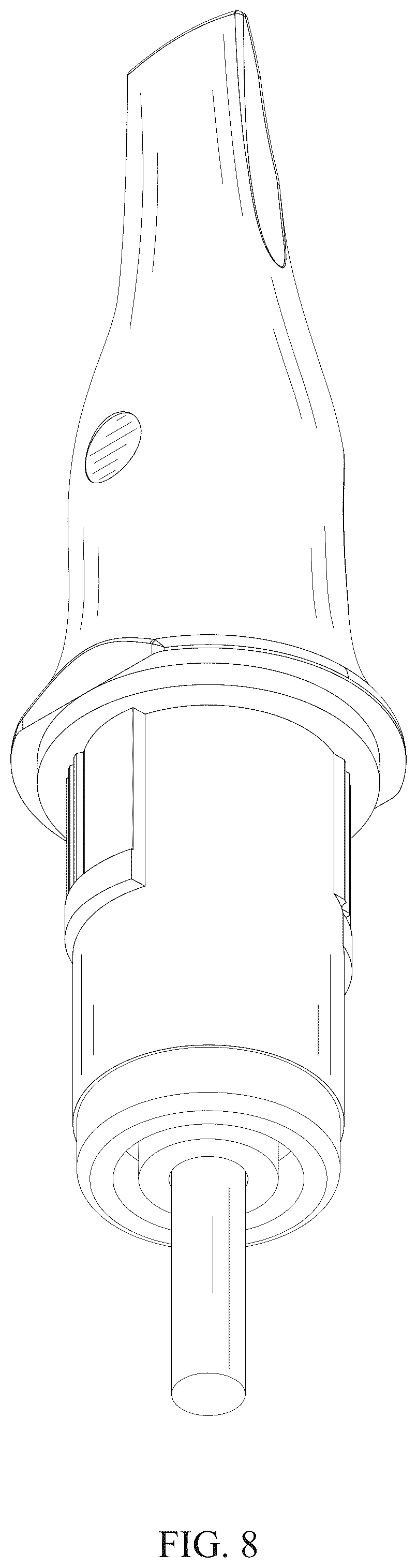Patent USD1124336 Figure 8 – Tattoo needle