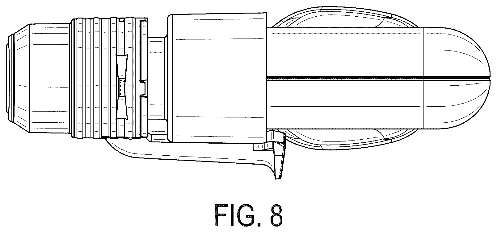 Patent USD1124337 Figure 8 – Device for bone biopsy