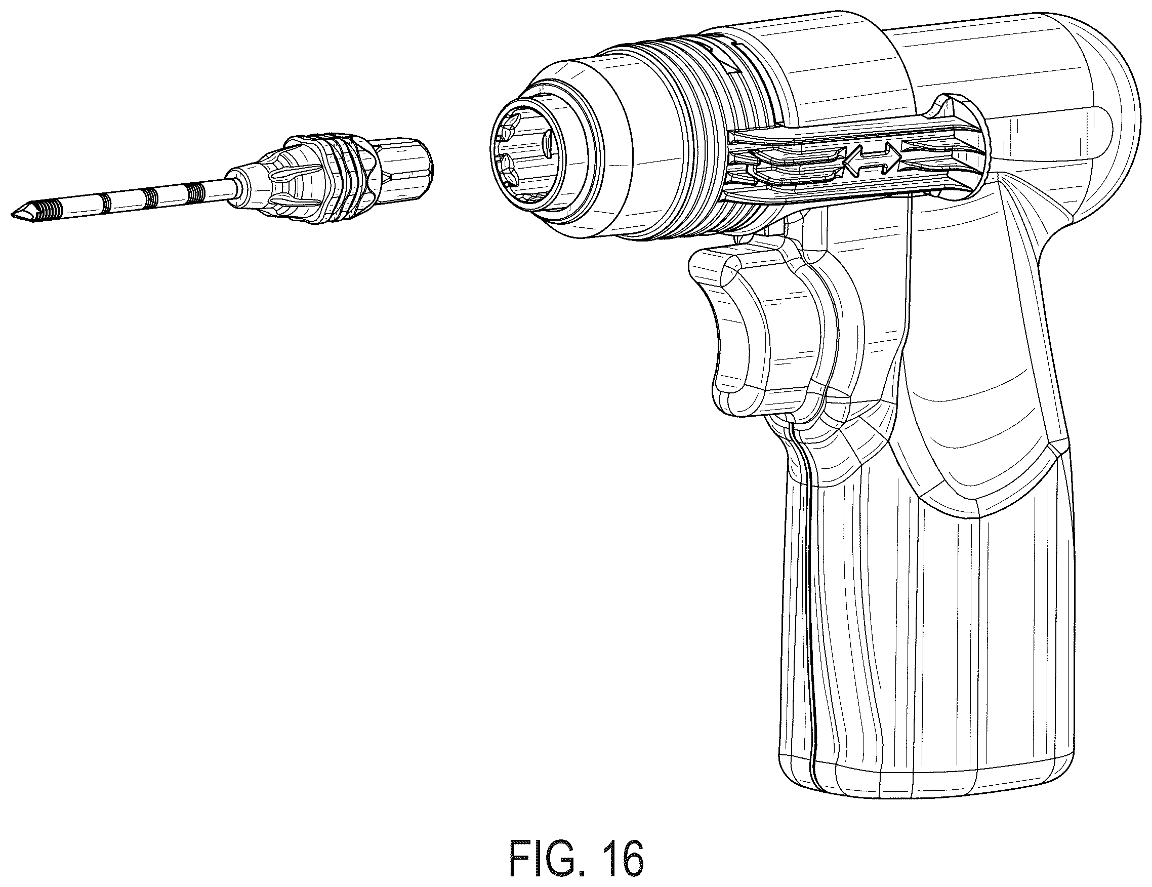 Patent USD1124337 Figure 16 – Device for bone biopsy
