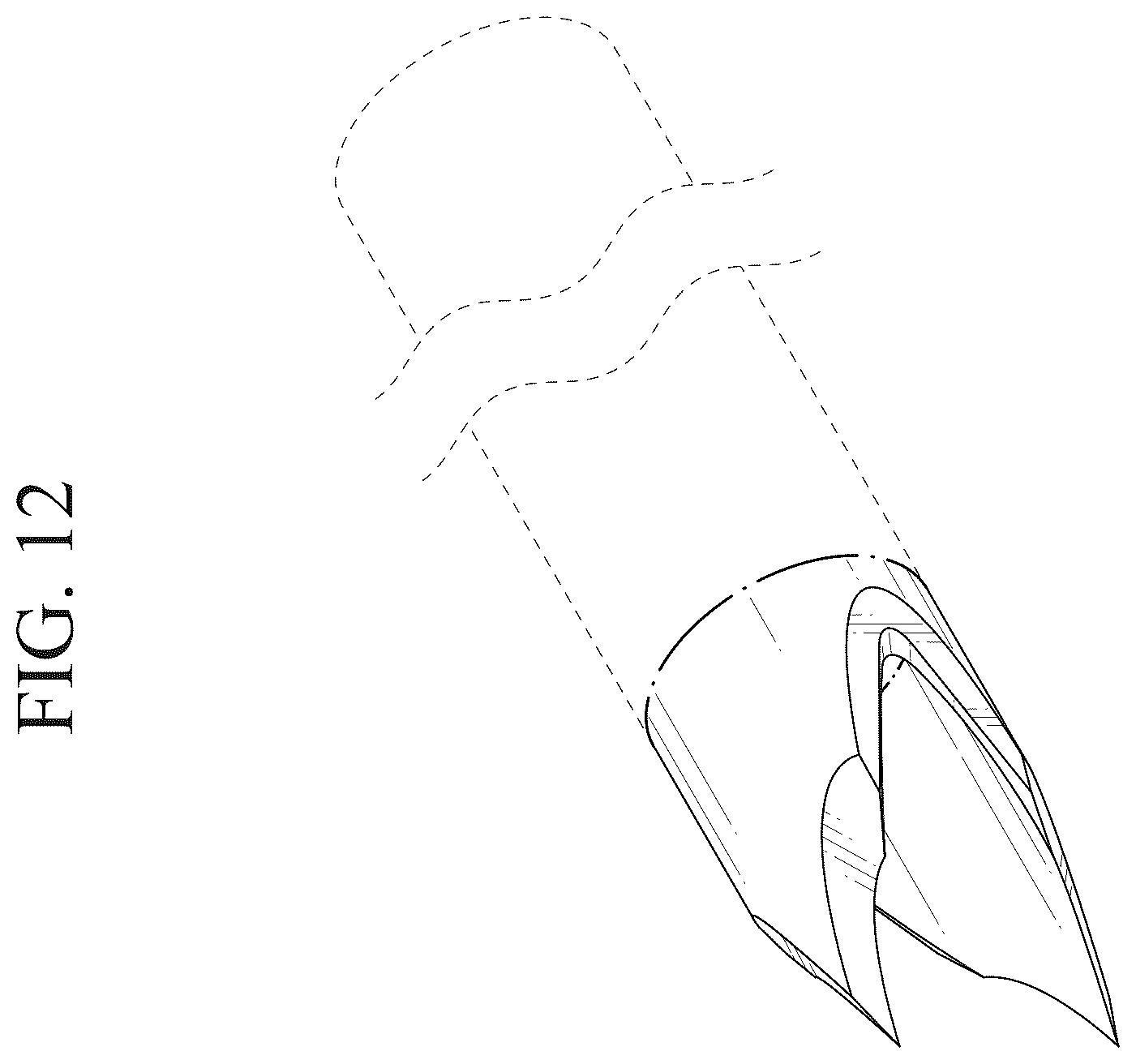 Patent USD1124338 Figure 12 – Endoscopic puncture needle
