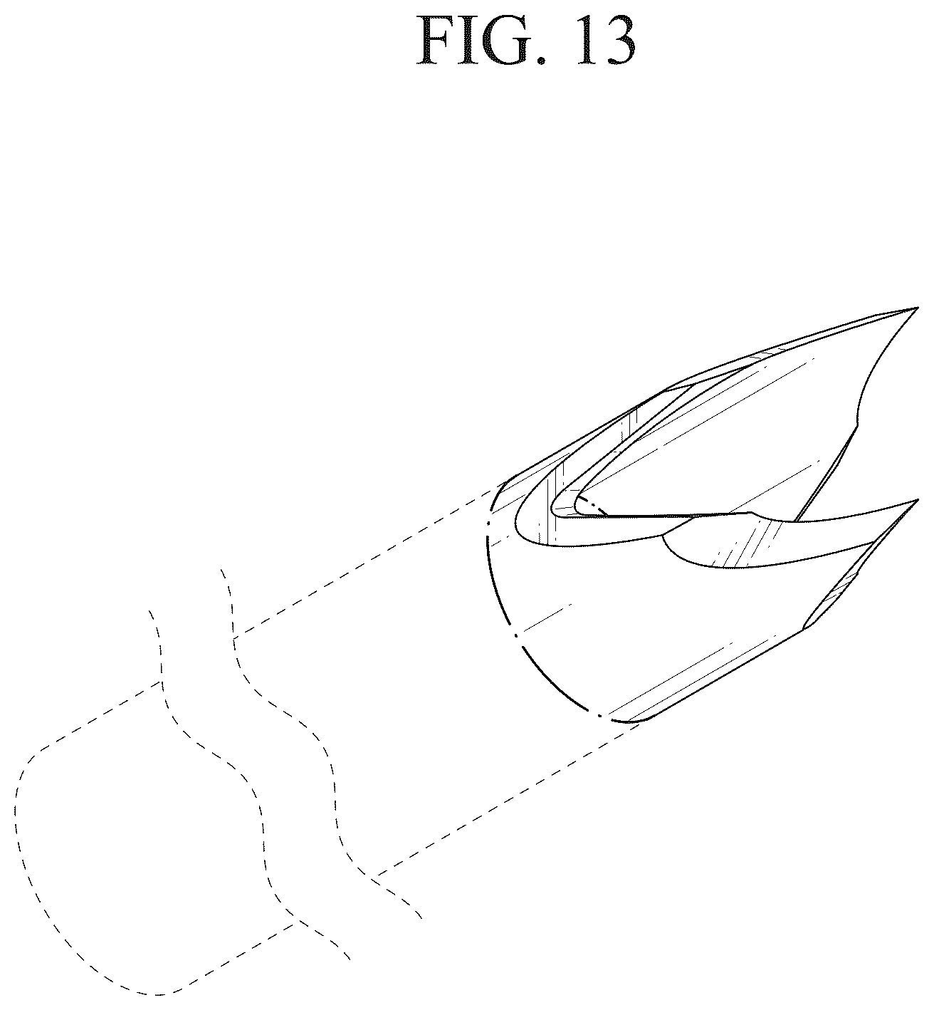 Patent USD1124338 Figure 13 – Endoscopic puncture needle