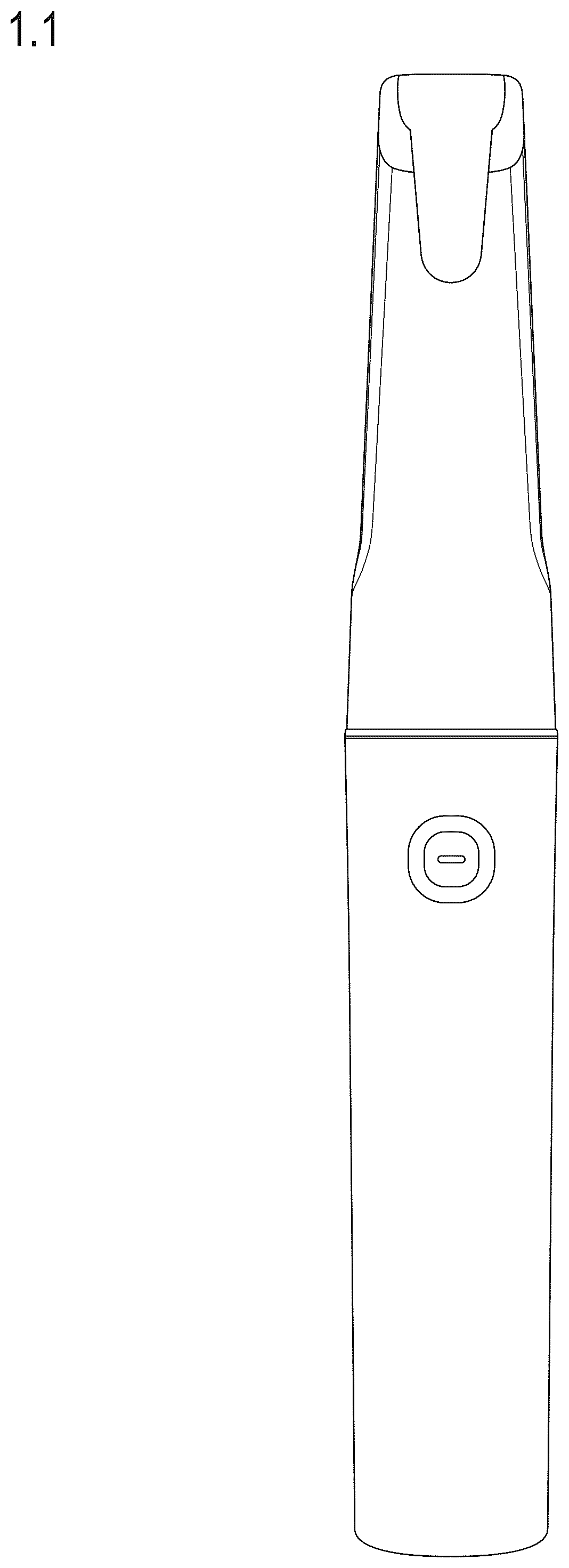 Patent USD1124340 Figure 1 – Dental scanner