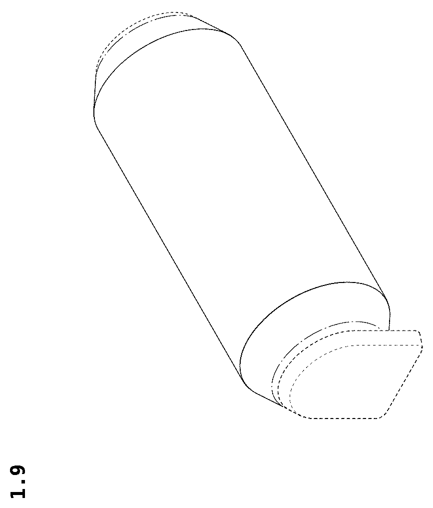 Patent USD1124341 Figure 9 – Calibration tip for intraoral scanner