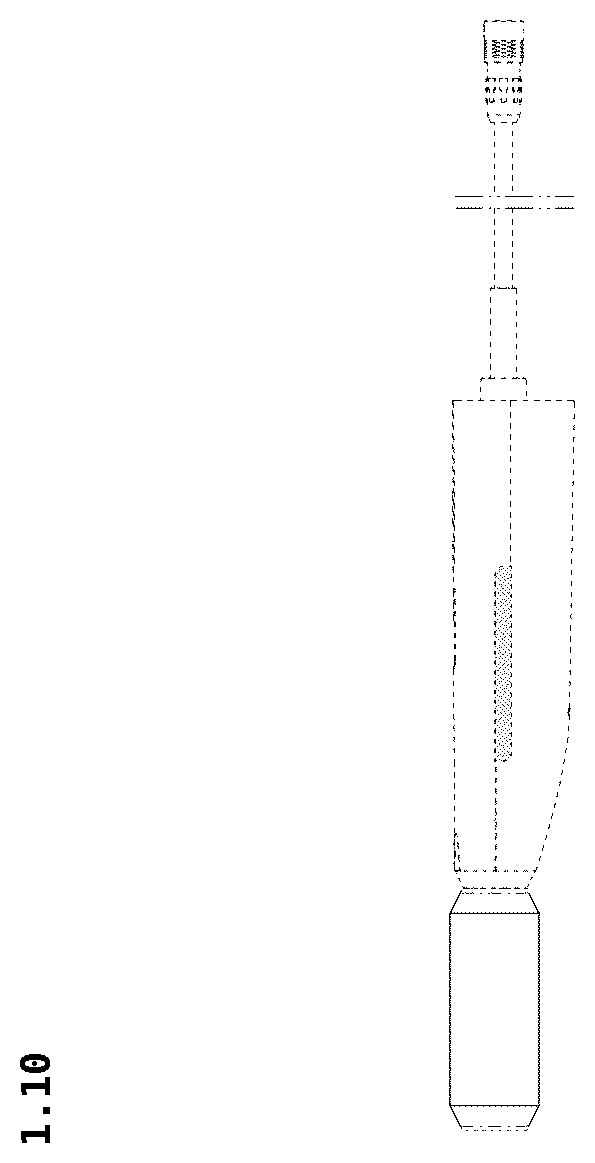Patent USD1124341 Figure 10 – Calibration tip for intraoral scanner