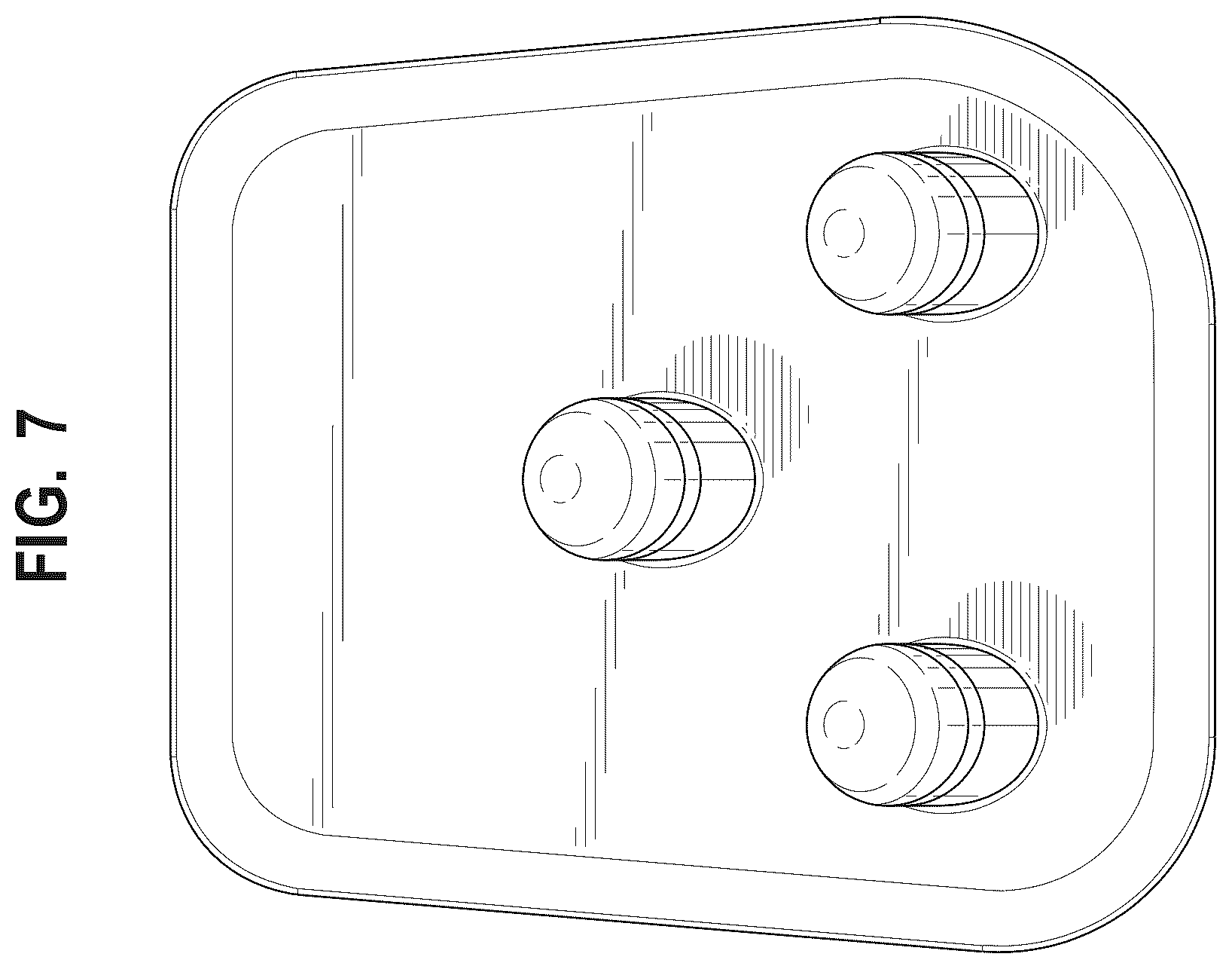 Patent USD1124342 Figure 7 – Talus implant
