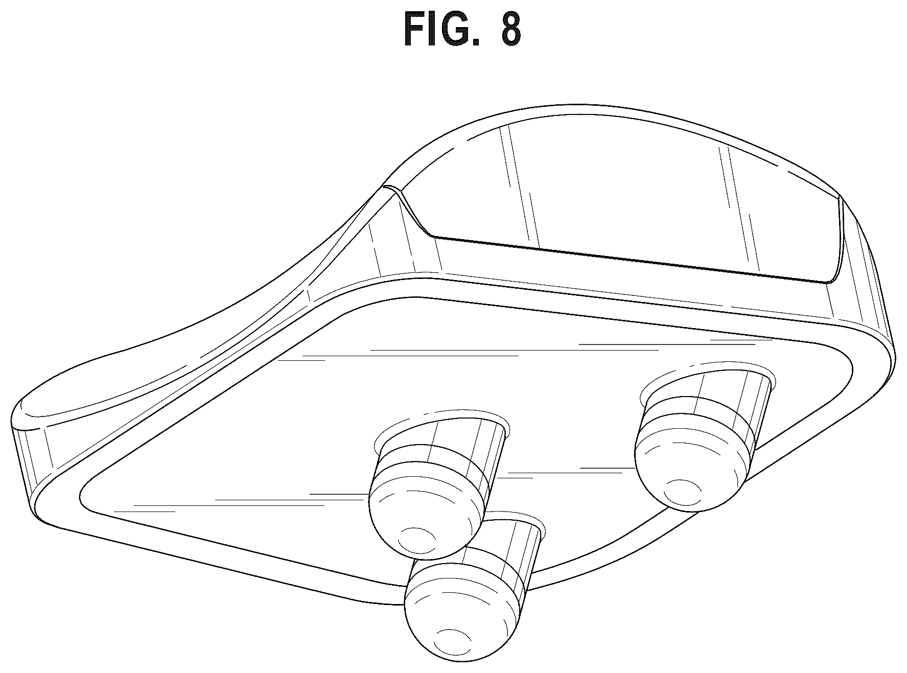 Patent USD1124342 Figure 8 – Talus implant