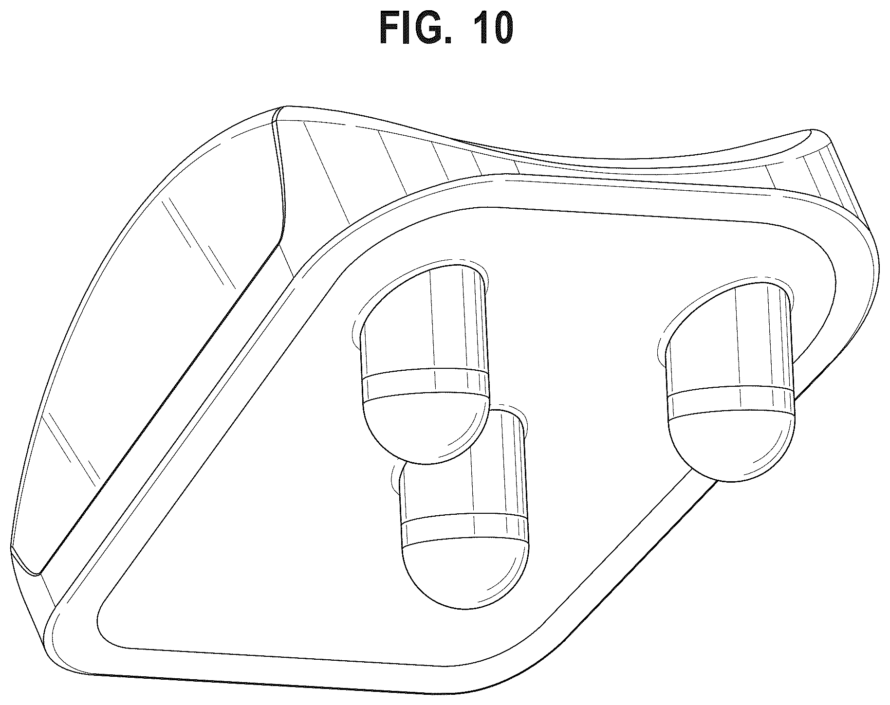 Patent USD1124342 Figure 10 – Talus implant