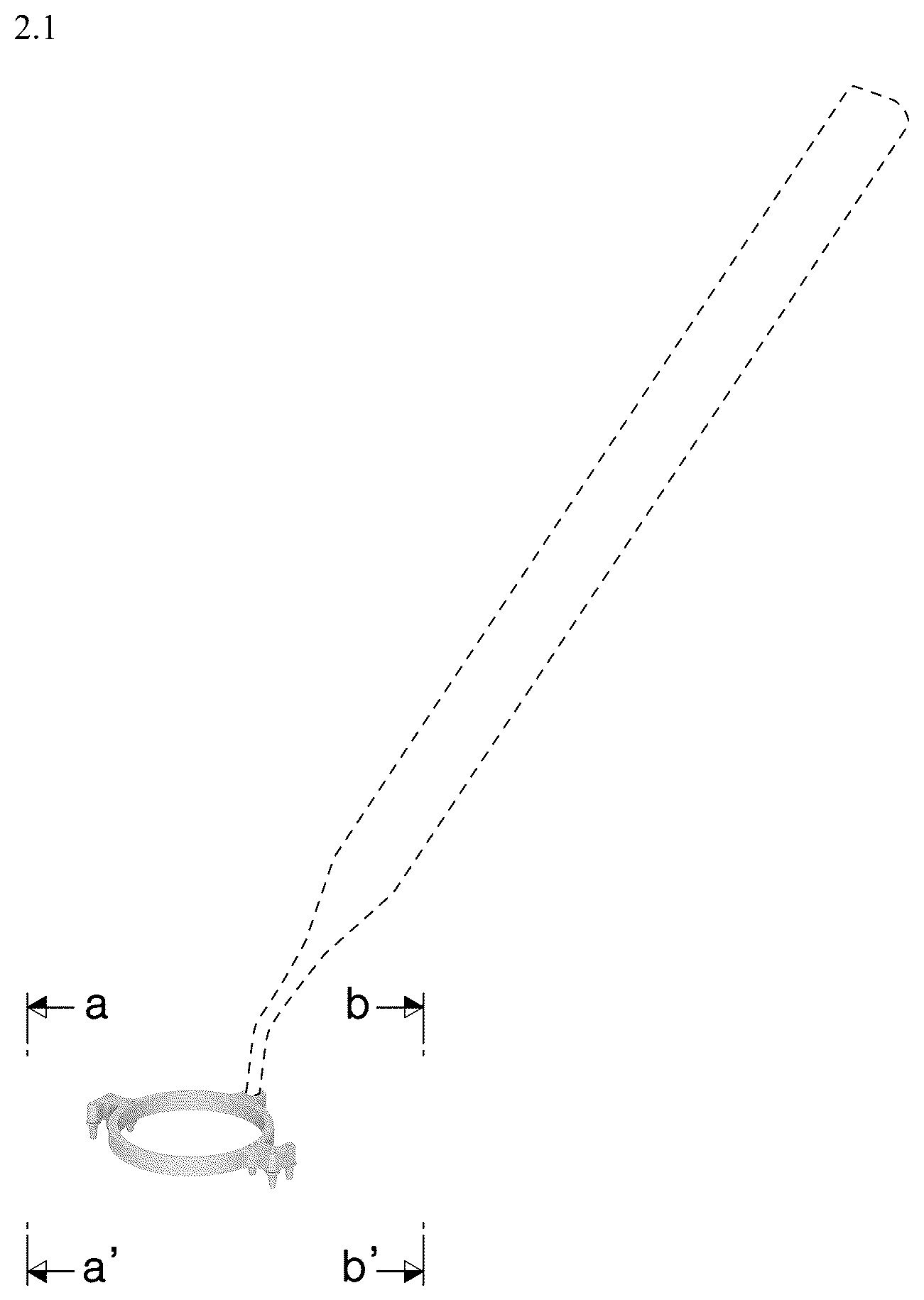 Patent USD1124343 Figure 1 – Ophthalmic medical device