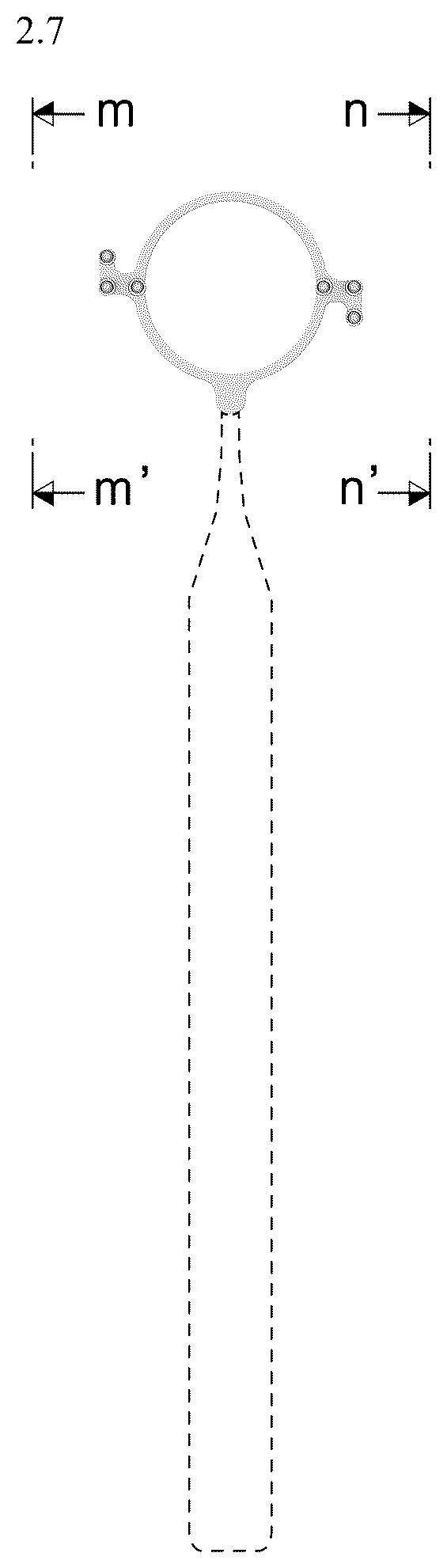 Patent USD1124343 Figure 5 – Ophthalmic medical device