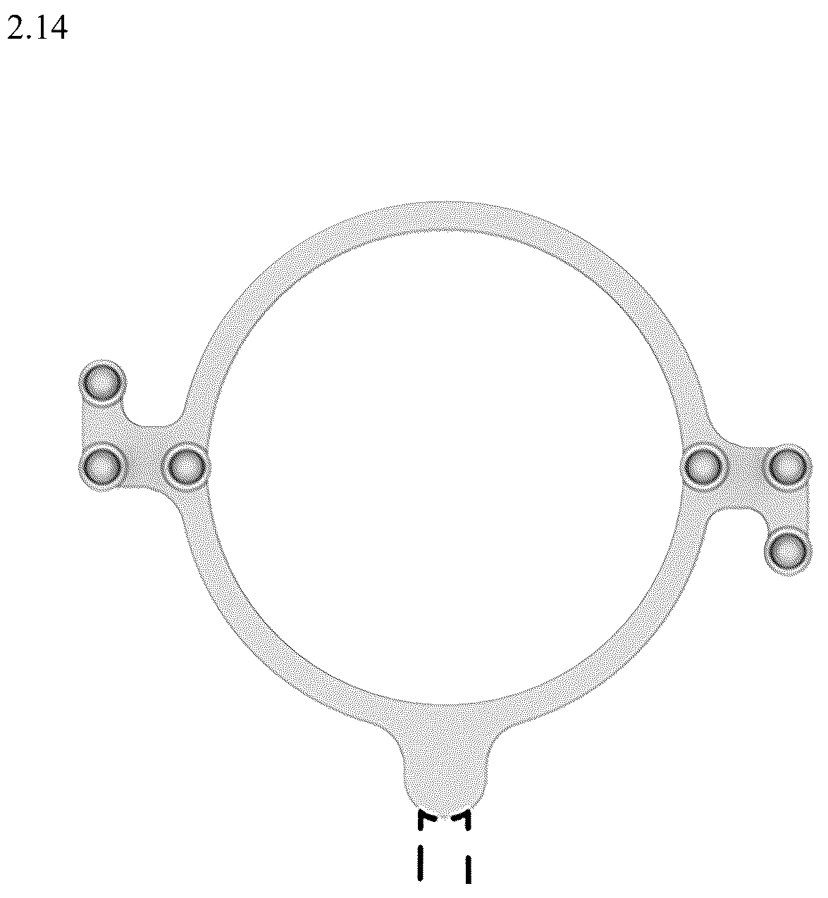 Patent USD1124343 Figure 8 – Ophthalmic medical device