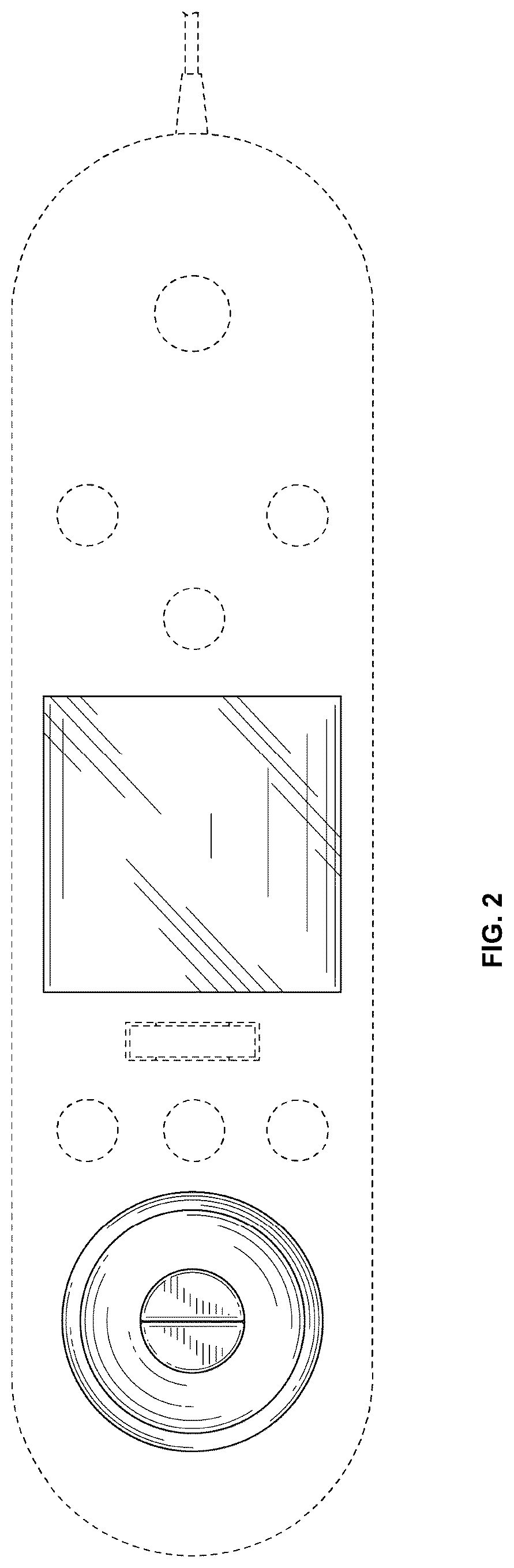 Patent USD1124344 Figure 2 – Radiotherapy pendant