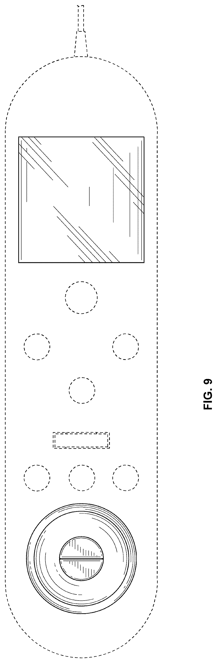 Patent USD1124344 Figure 7 – Radiotherapy pendant