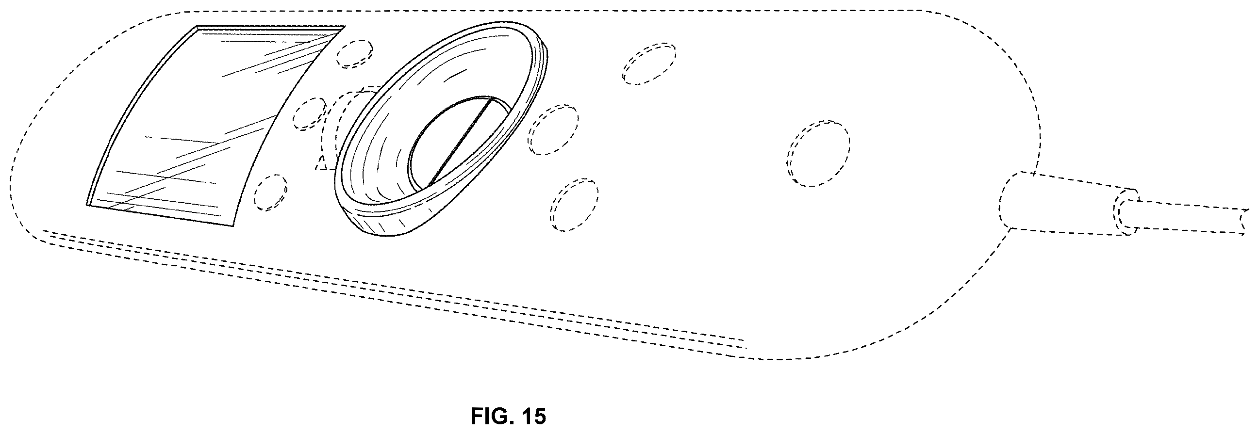 Patent USD1124344 Figure 11 – Radiotherapy pendant