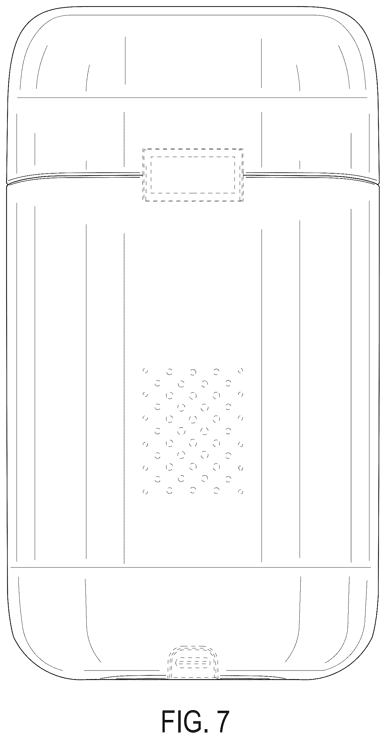 Patent USD1124348 Figure 6 – Teeth cleaning system
