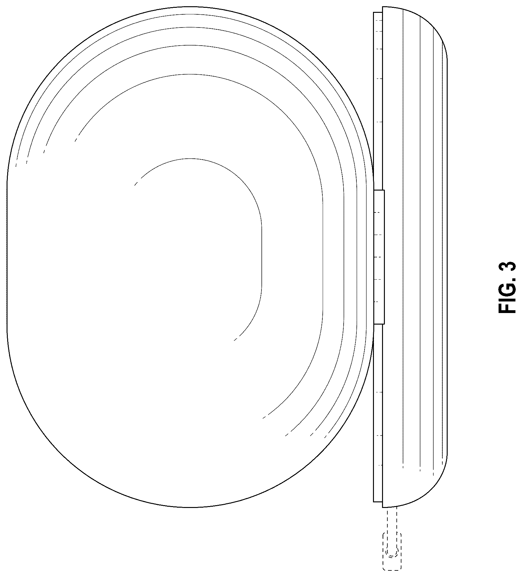 Patent USD1124349 Figure 3 – Container