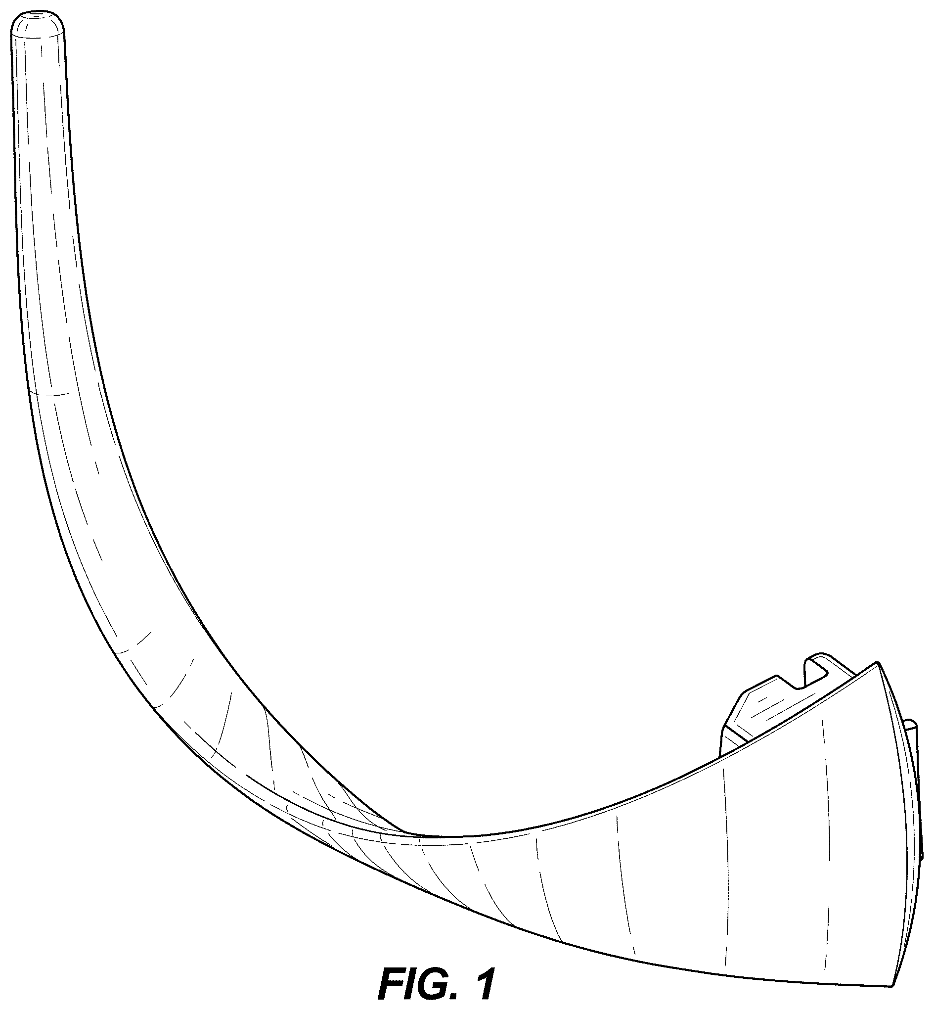 Patent USD1124350 — Arm rest — Figure 1
