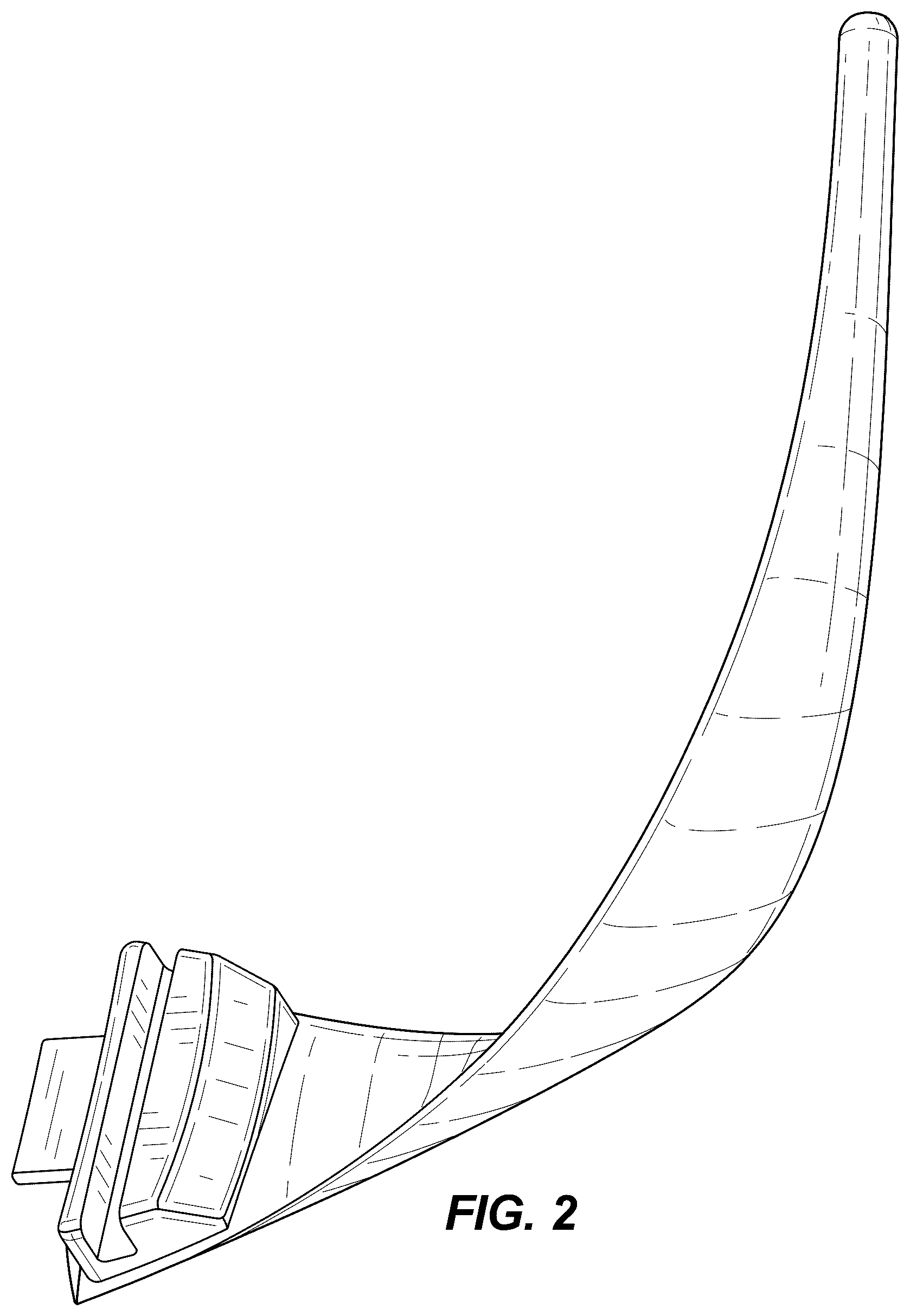 Patent USD1124350 Figure 2 – Arm rest