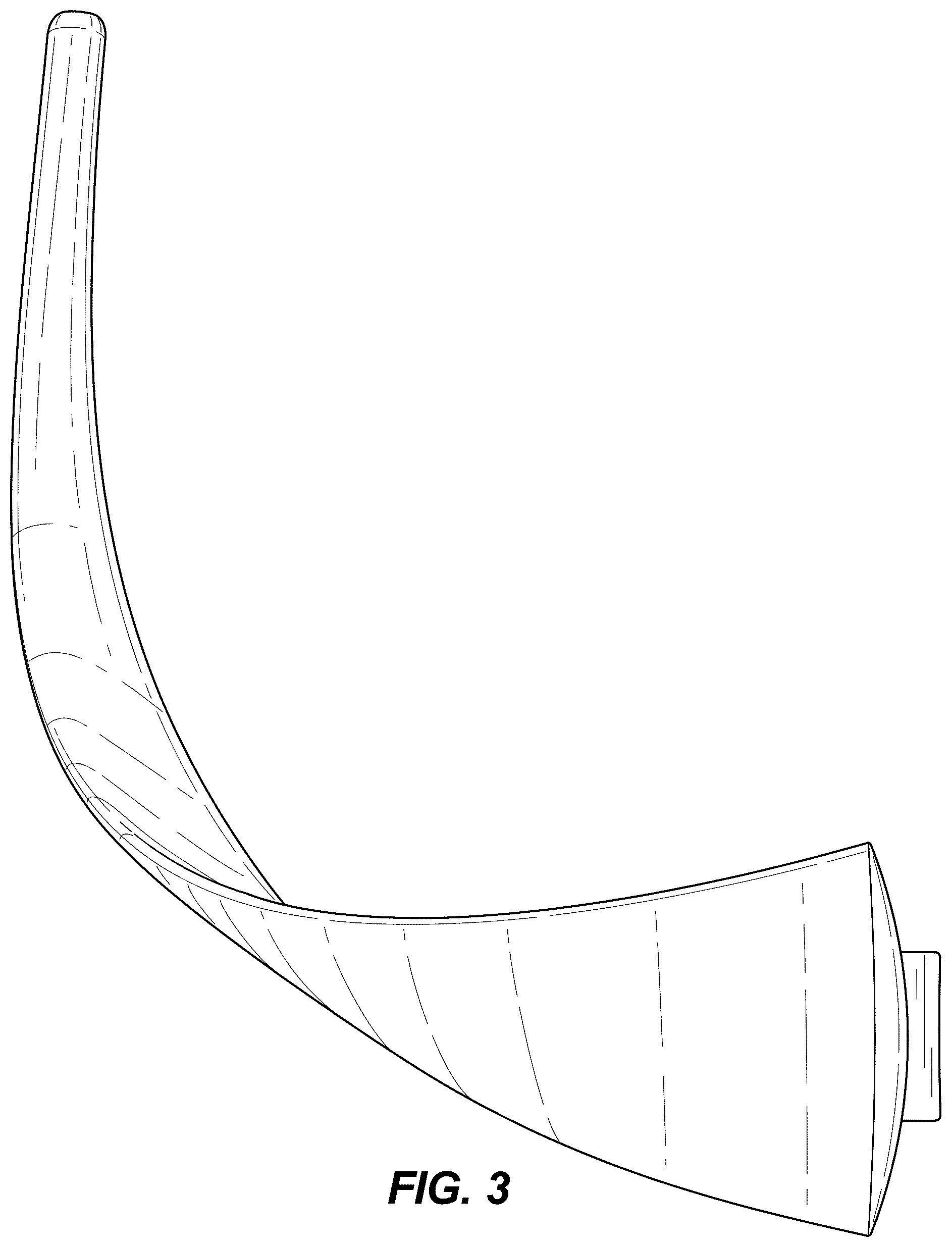 Patent USD1124350 Figure 3 – Arm rest
