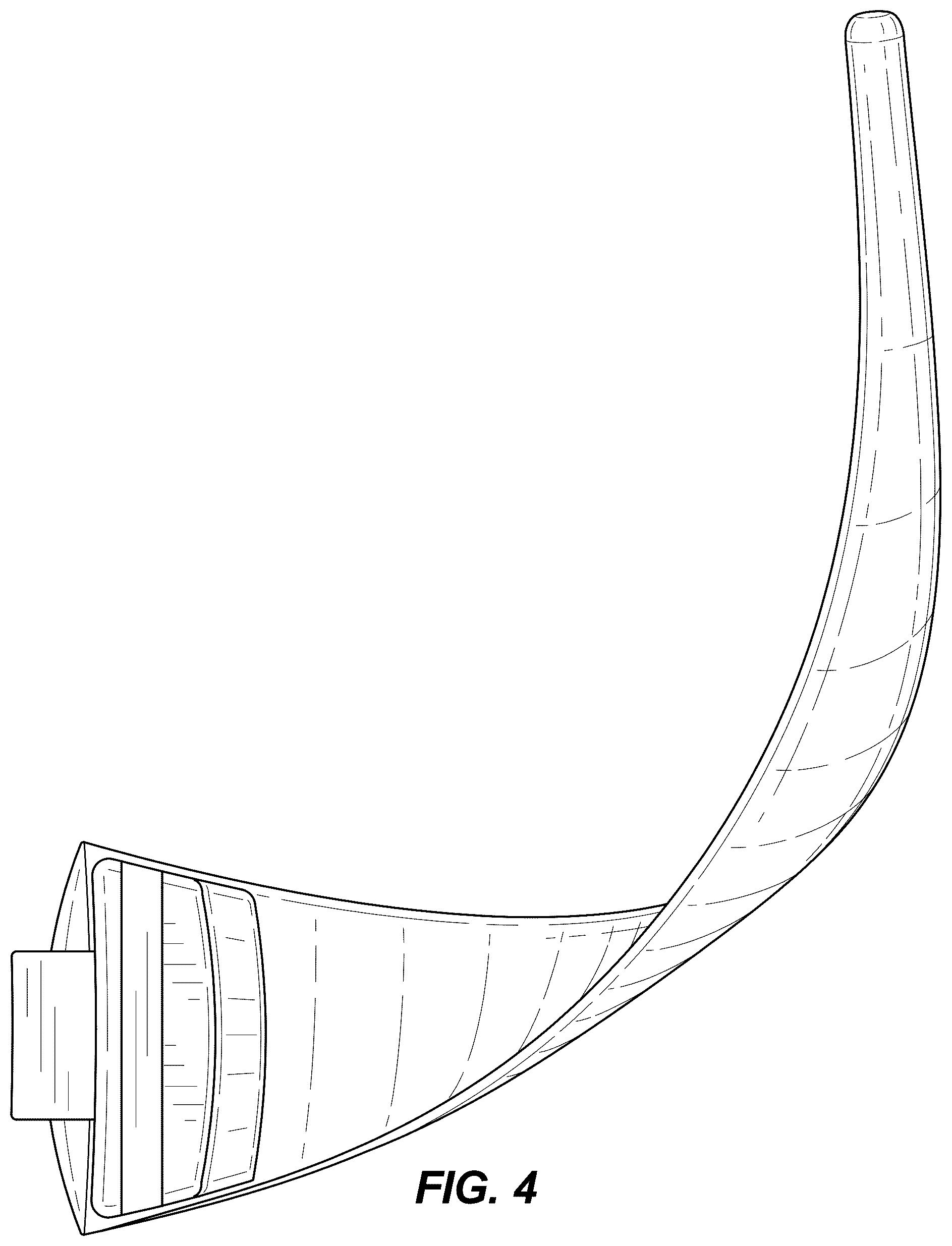 Patent USD1124350 Figure 4 – Arm rest